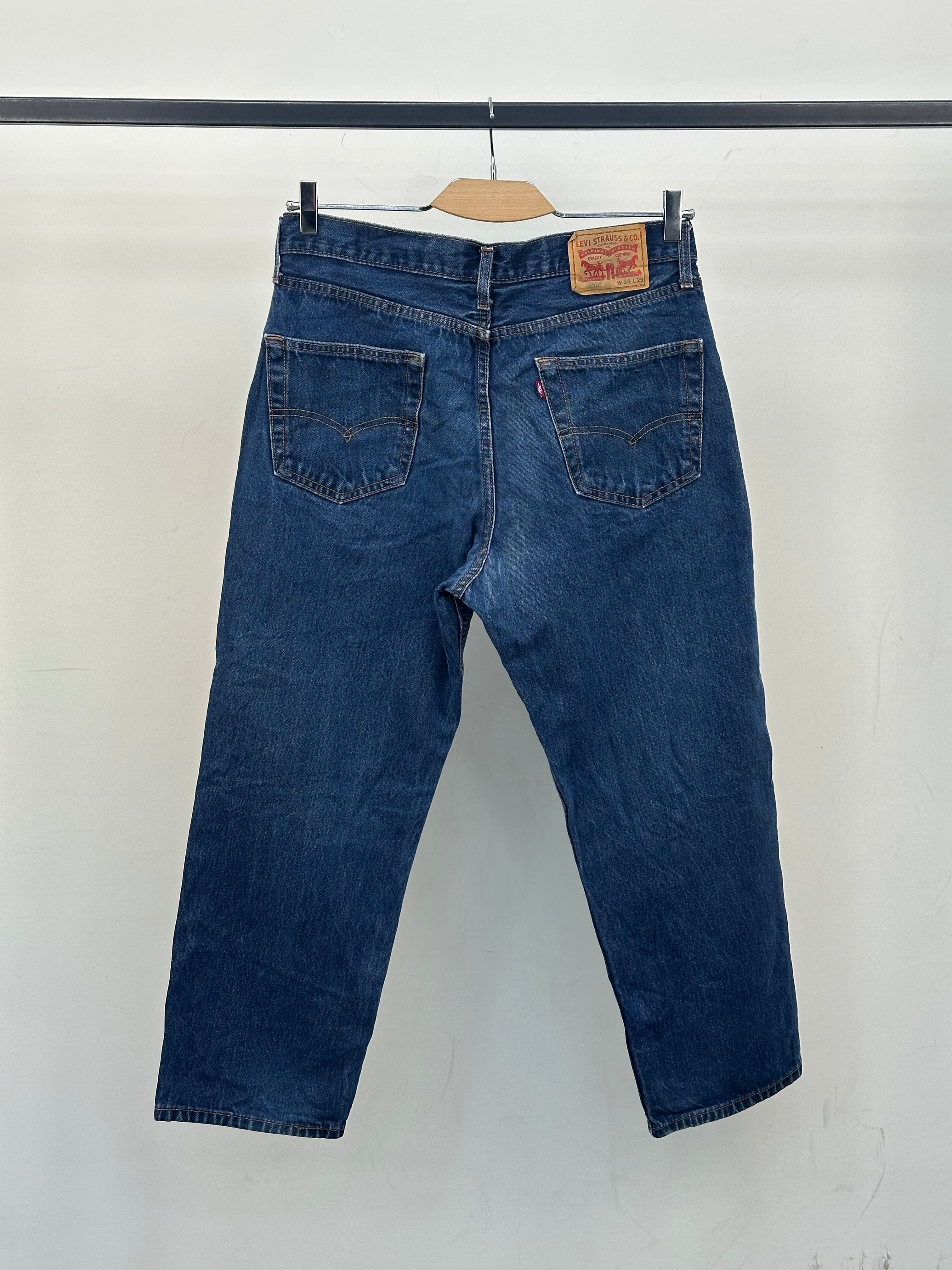 LEVI'S 550 RELAXED FIT TAGLIA: 48 ITA = W34 L29