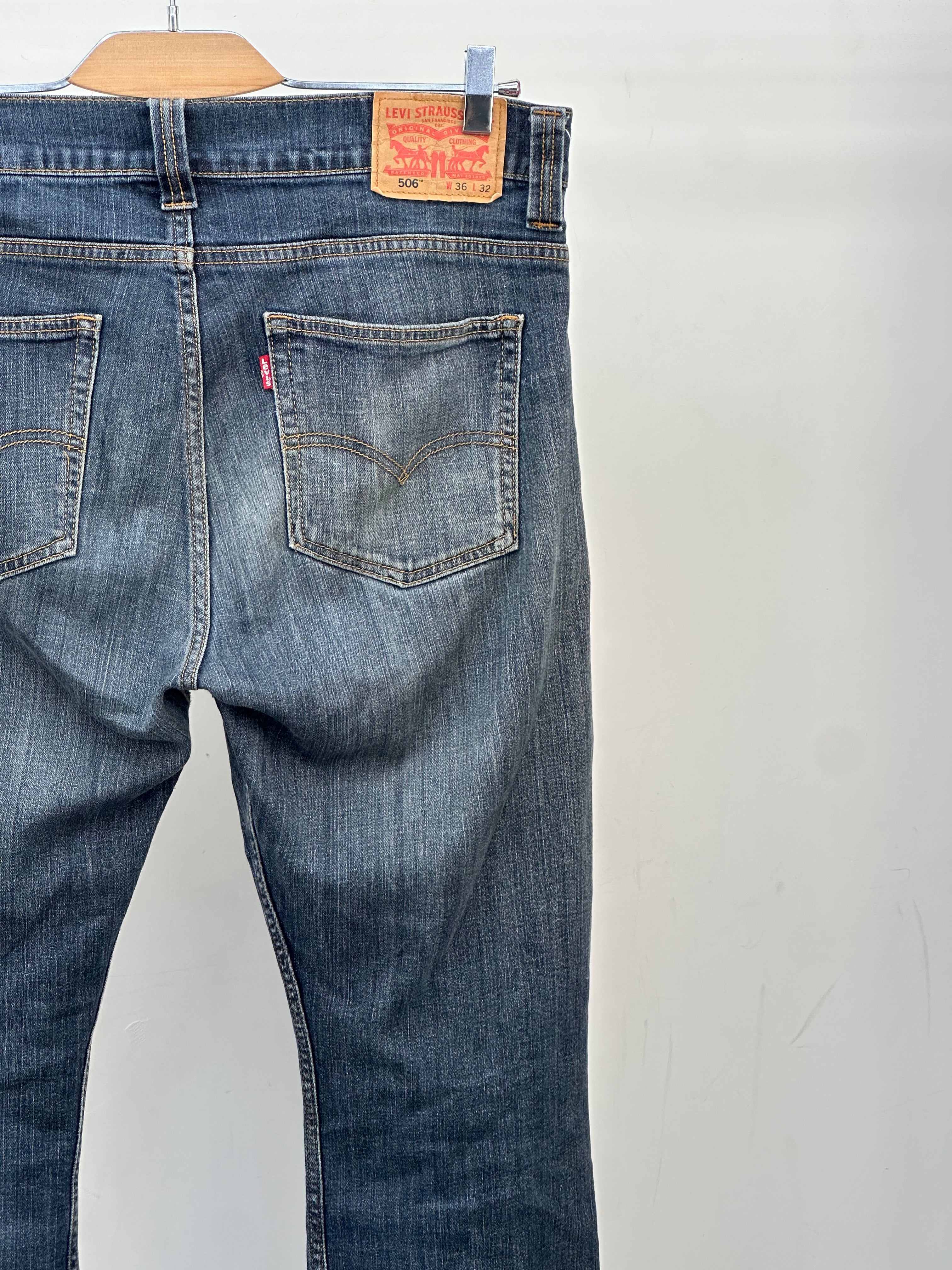 LEVI'S 506 SLIM FIT TAGLIA: 50 ITA = W36 L32