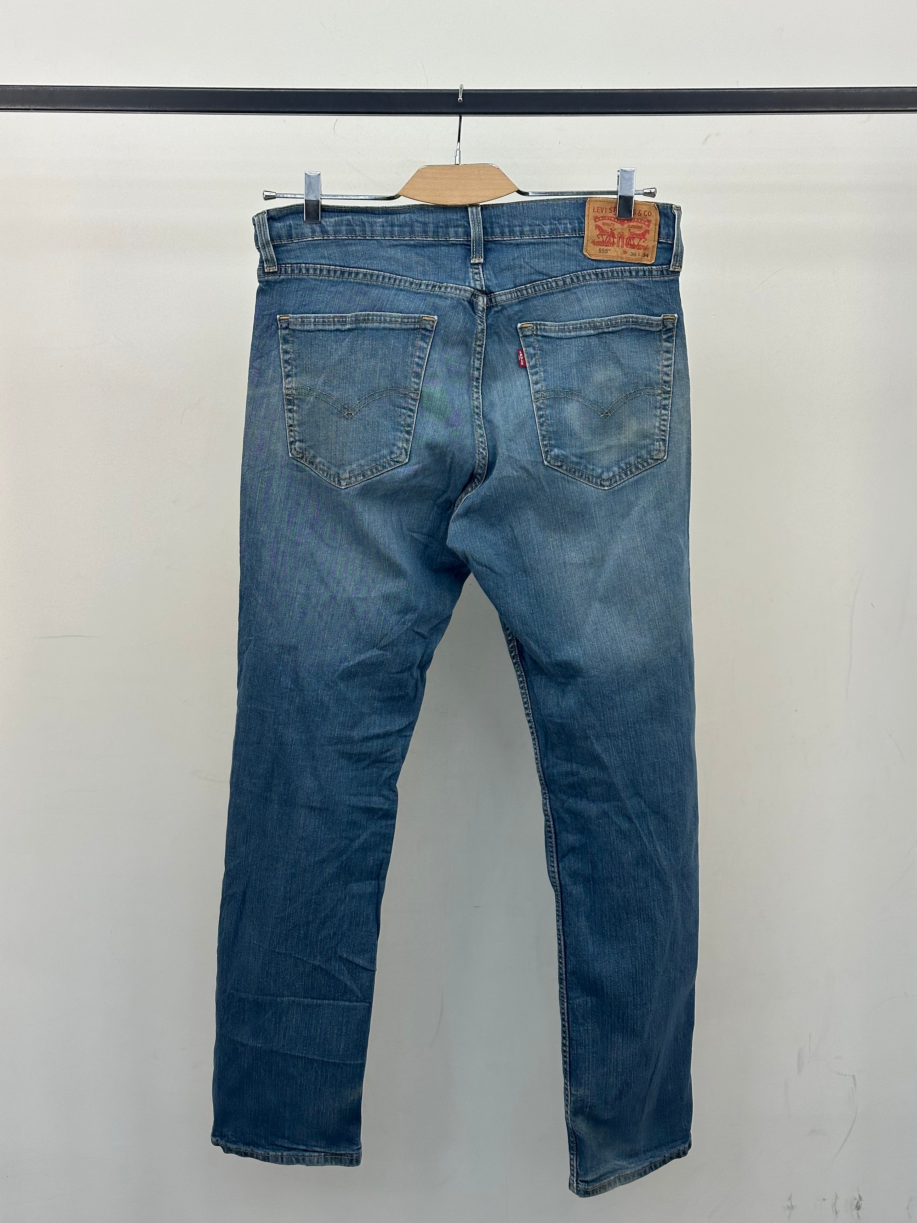 LEVI'S 559 RELAXED FIT TAGLIA: 50 ITA = W36 L34