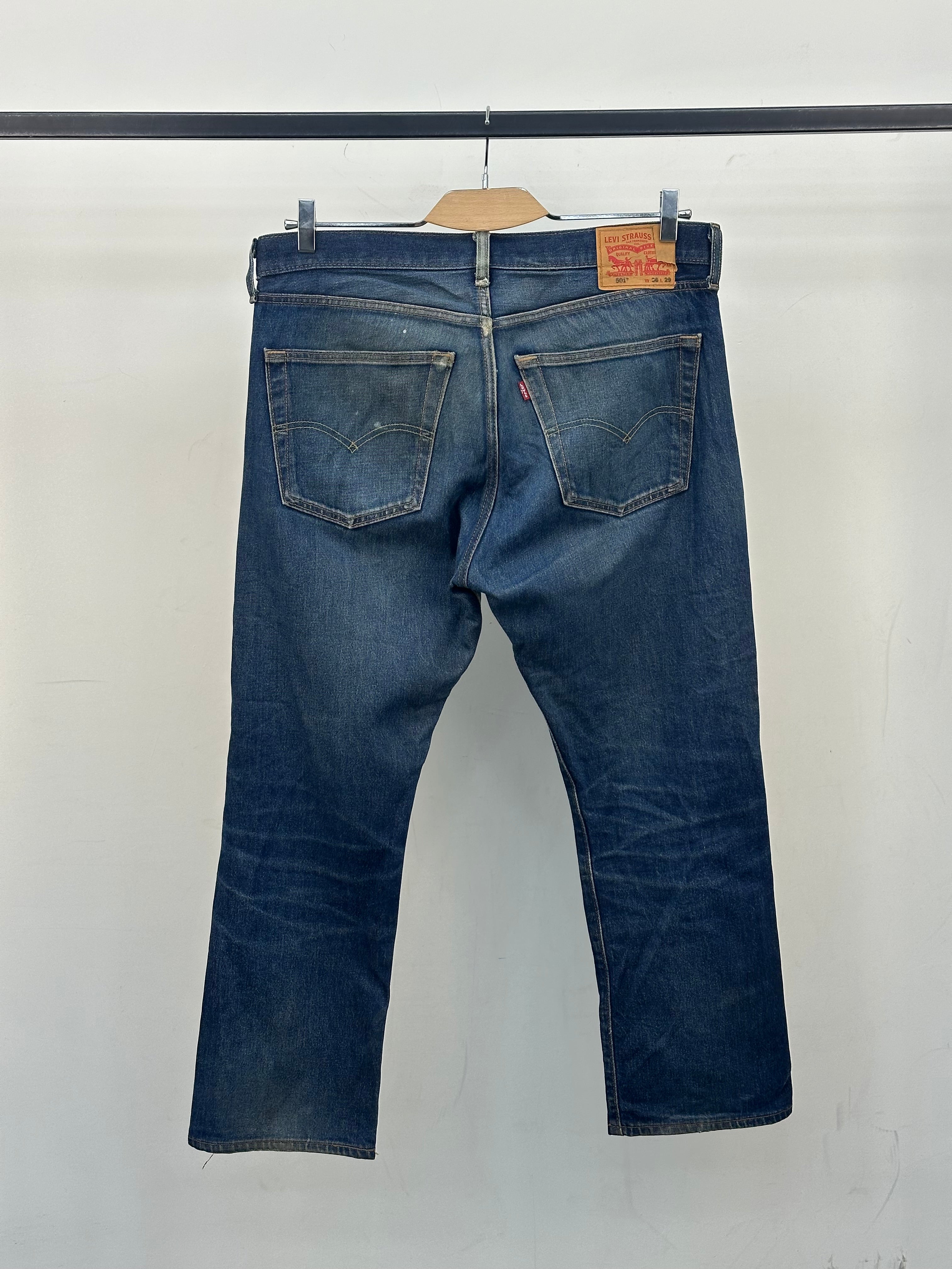 LEVI'S 501 REGULAR FIT TAGLIA: 50 ITA = W36 L29