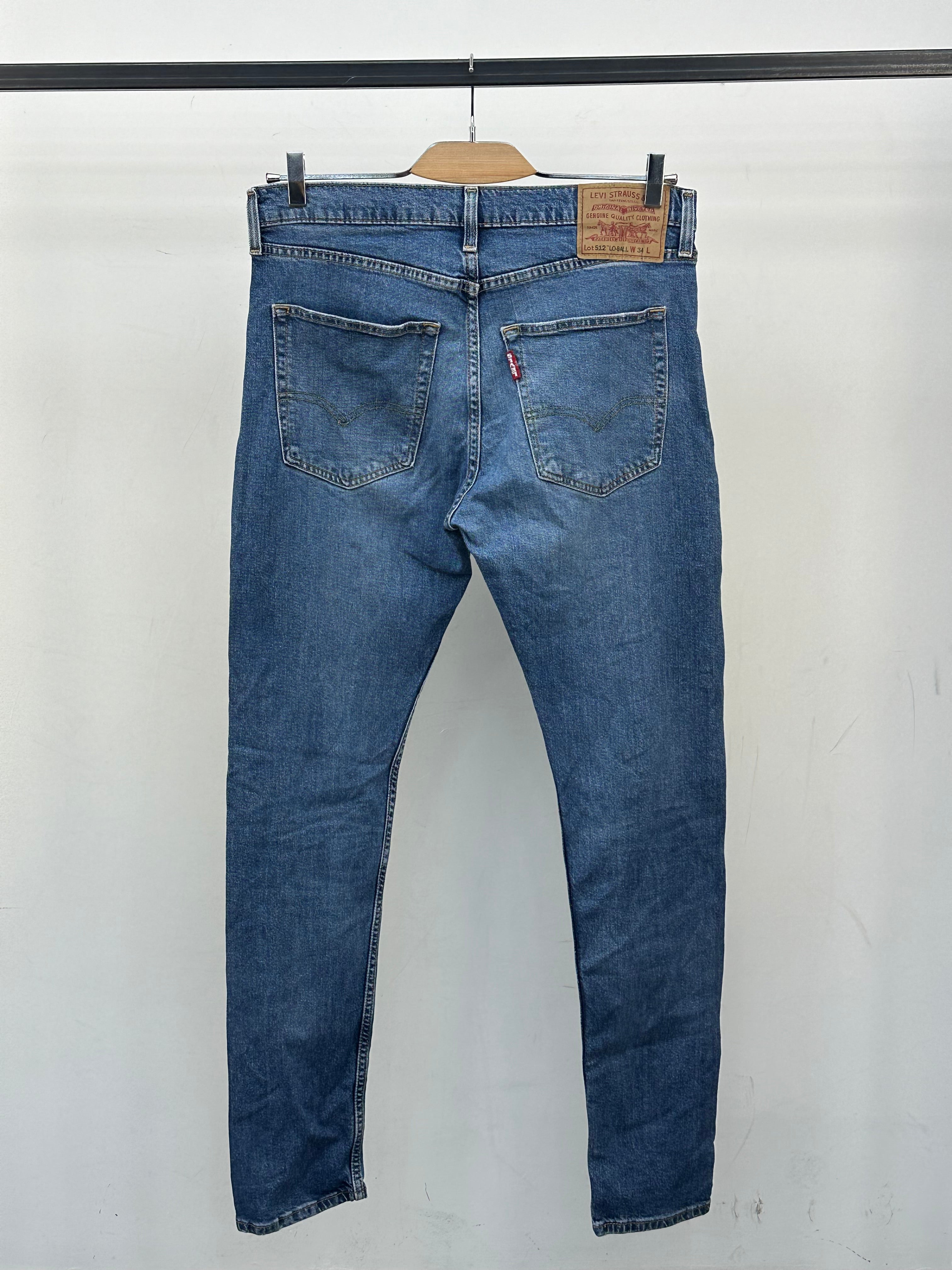 LEVI'S 512 LO-BALL FIT TAGLIA: 48 ITA = W34