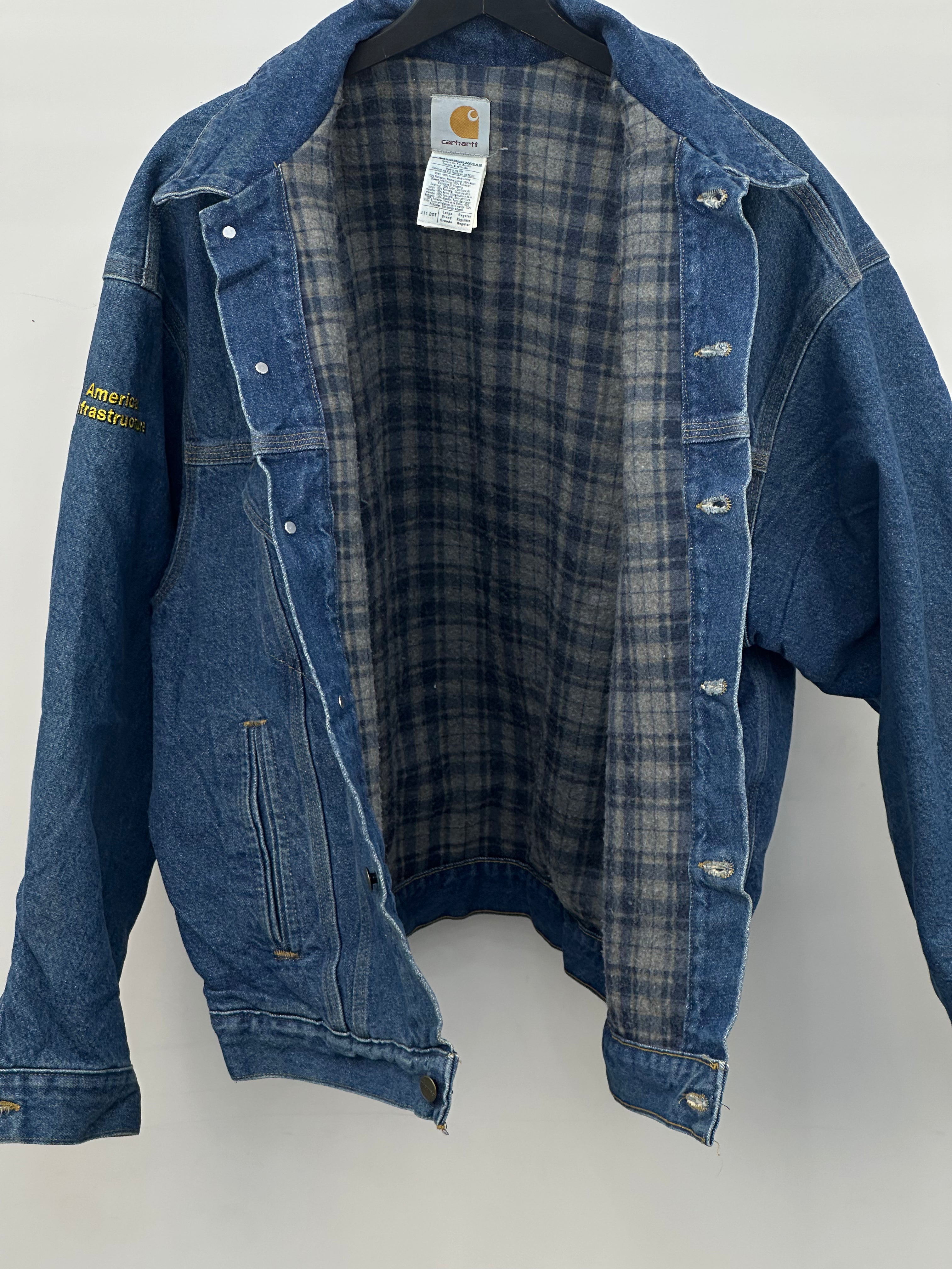 DENIM JACKET CARHARTT TAGLIA: L