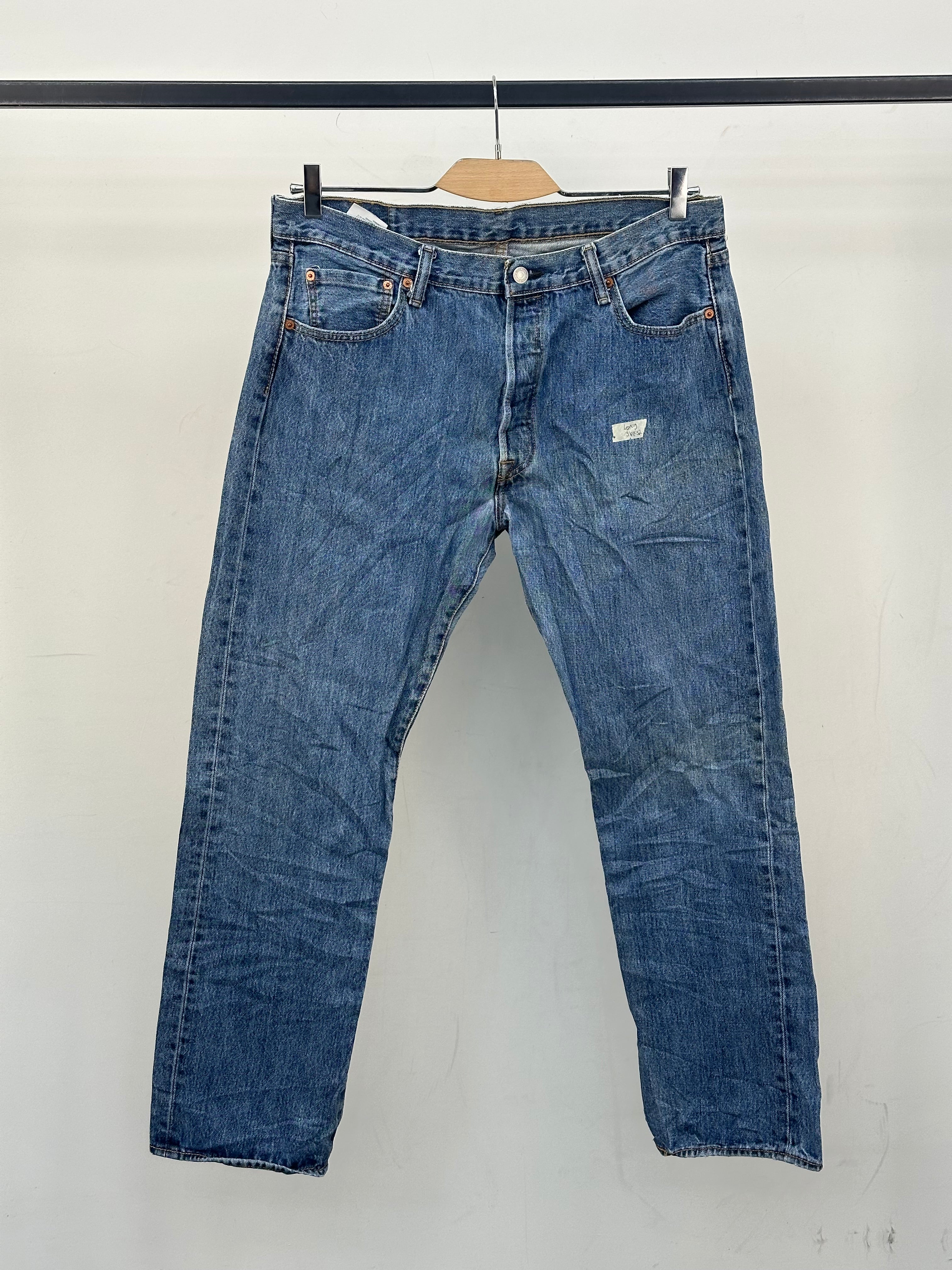 LEVI'S 501 REGULAR FIT TAGLIA: 50 ITA = W36 L32
