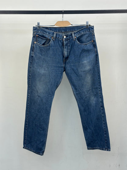 LEVI'S 505 STRAIGHT FIT TAGLIA: 50 ITA = W36 L30