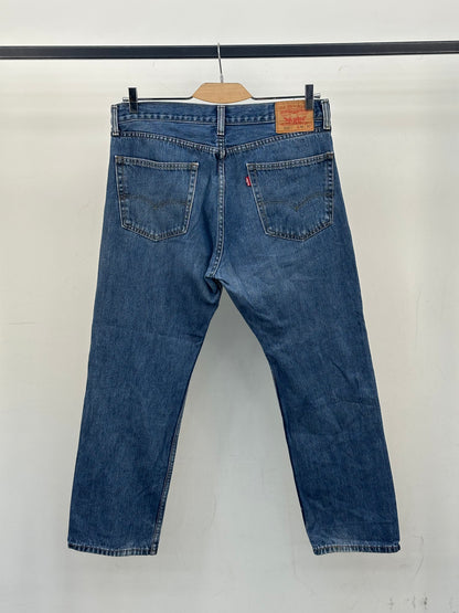 LEVI'S 505 STRAIGHT FIT TAGLIA: 50 ITA = W36 L30