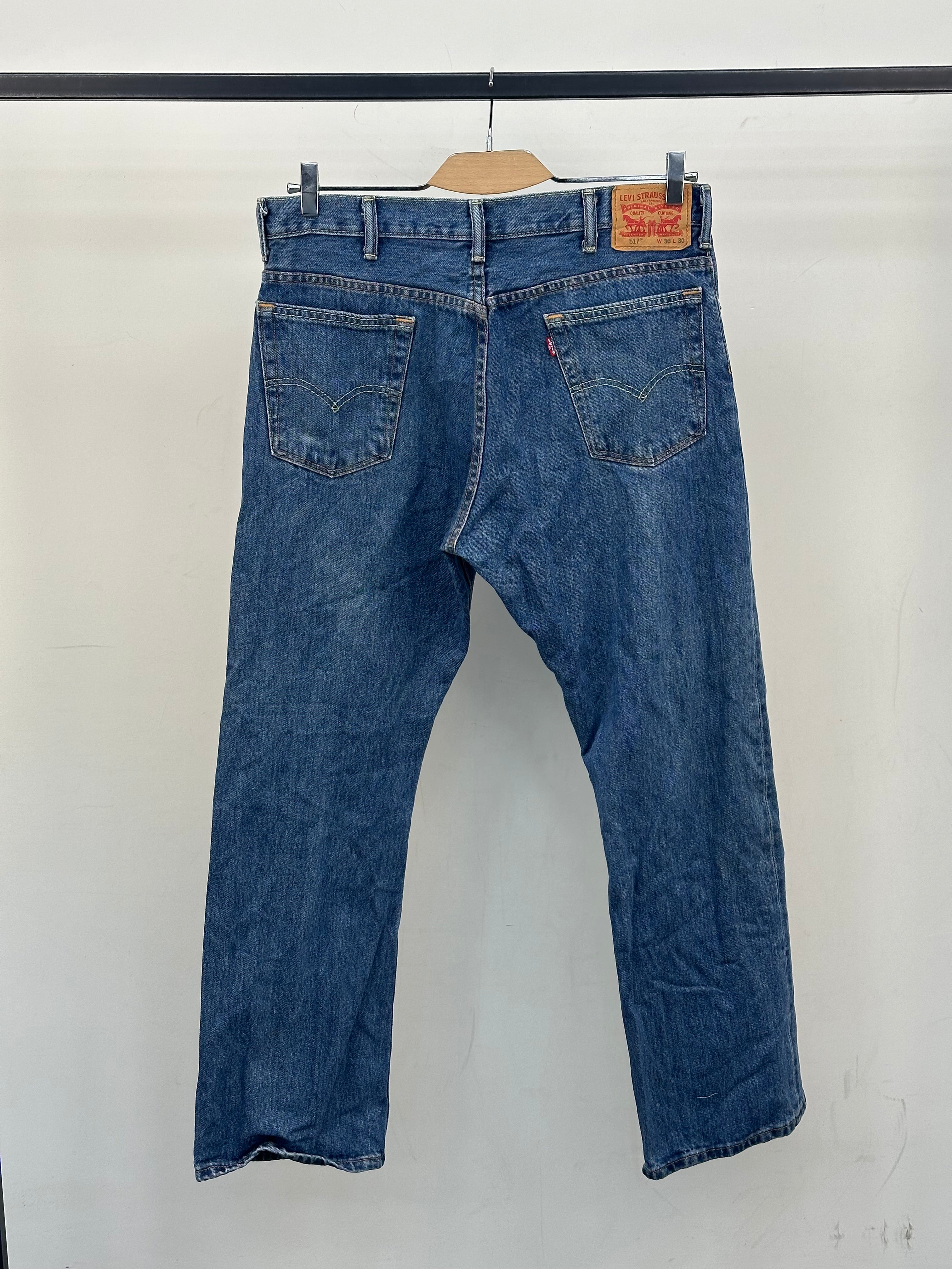 LEVI'S 517 BOOTCUT FIT TAGLIA: 50 ITA = W36 L30