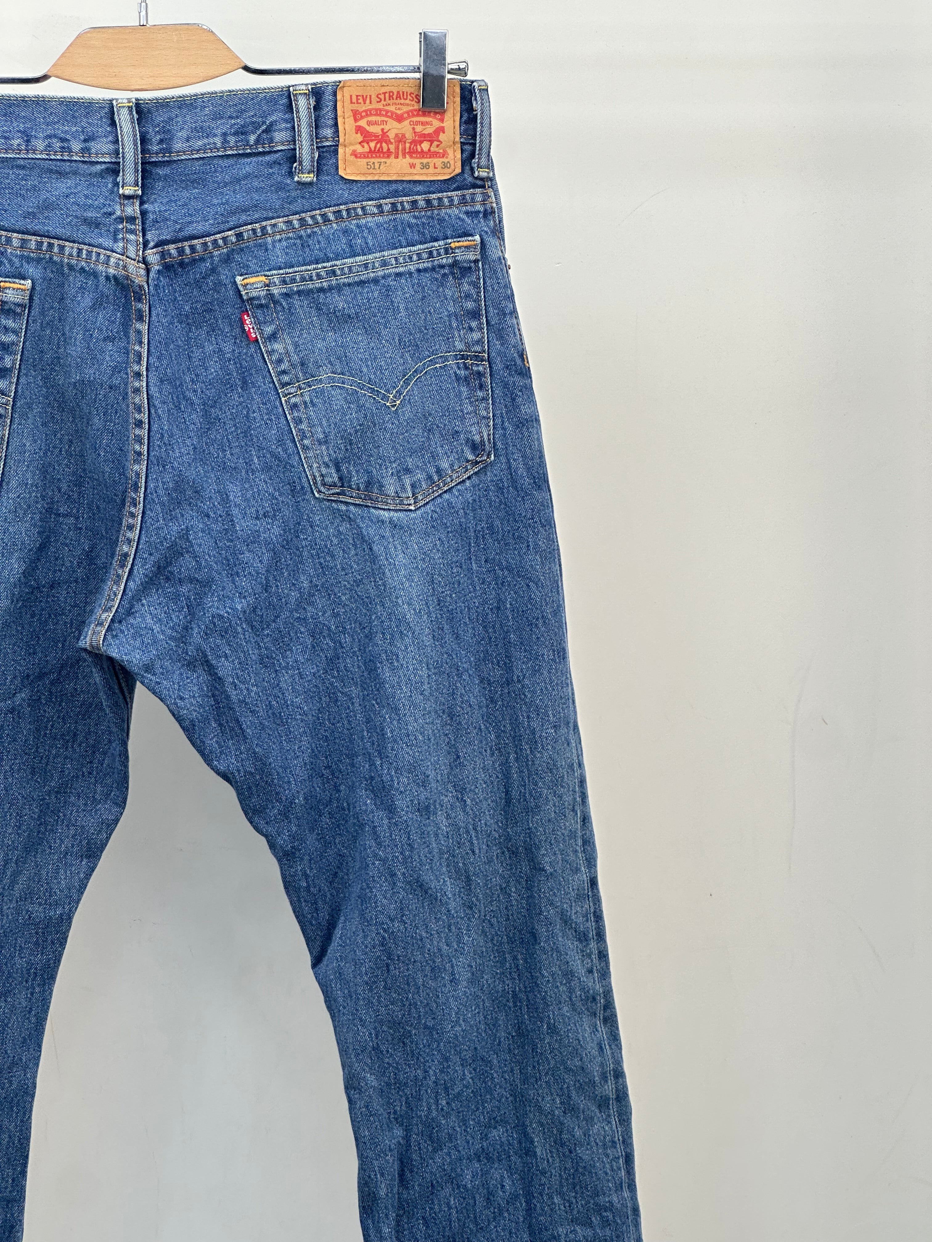 LEVI'S 517 BOOTCUT FIT TAGLIA: 50 ITA = W36 L30