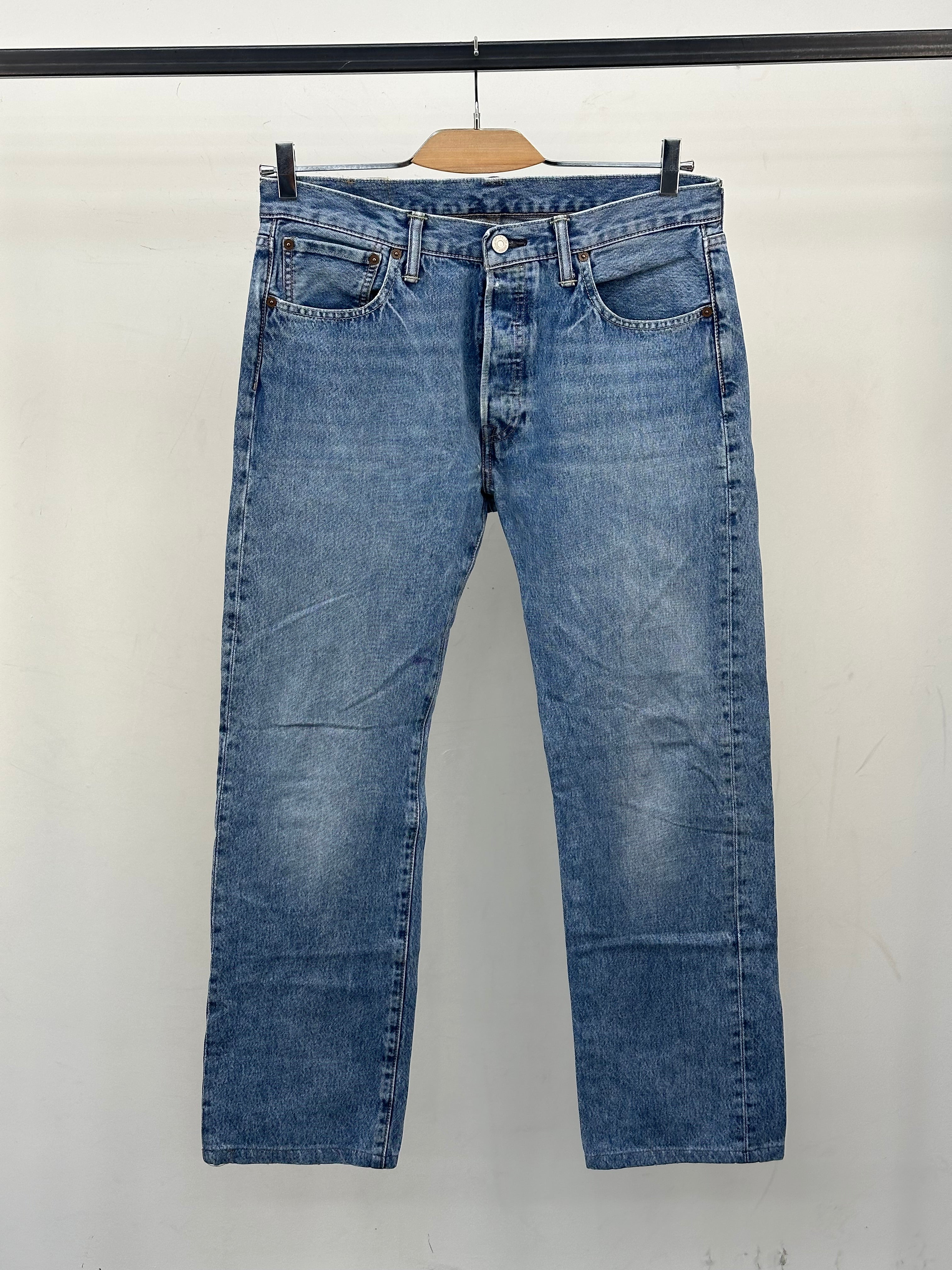 LEVI'S 501 REGULAR FIT TAGLIA: 47 ITA = W33 L32