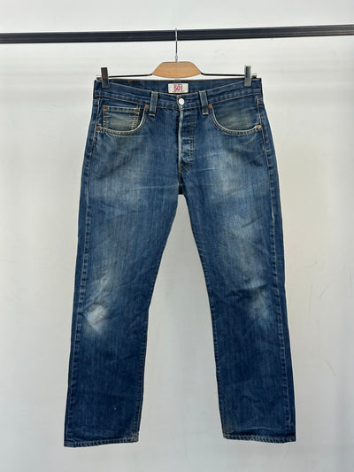 LEVI'S 501 REGULAR FIT TAGLIA: 46 ITA = W32 L30