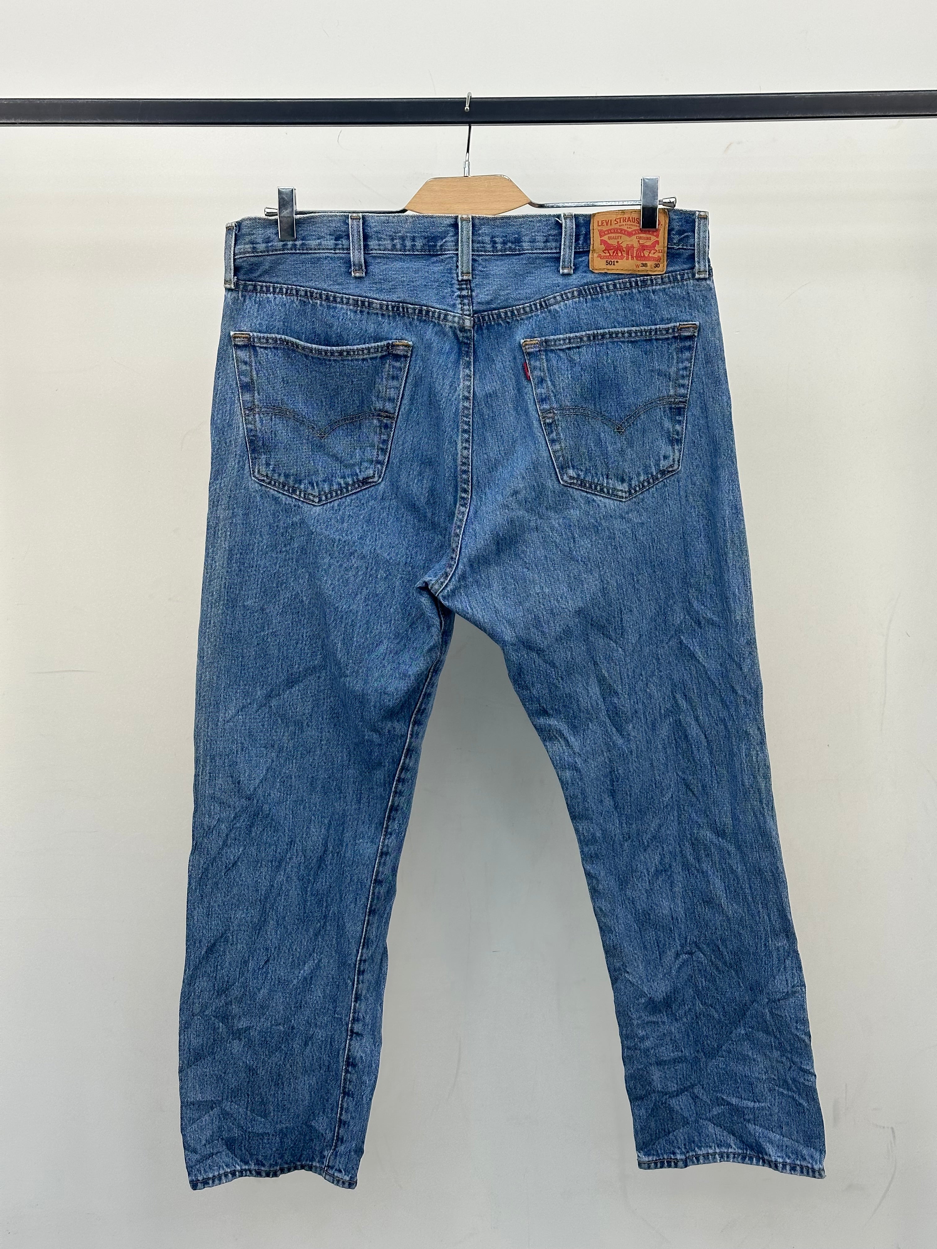 LEVI'S 501 REGULAR FIT TAGLIA: 52 ITA = W38 L30