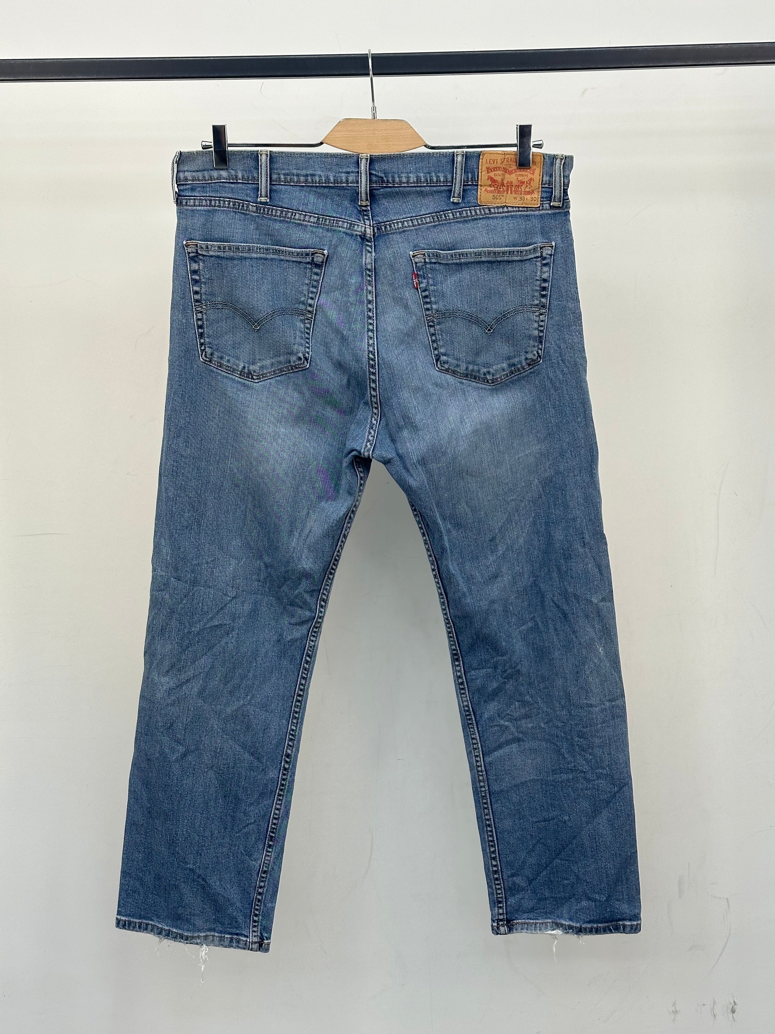 LEVI'S 505 SLIM FIT TAGLIA: 52 ITA = W38 L30