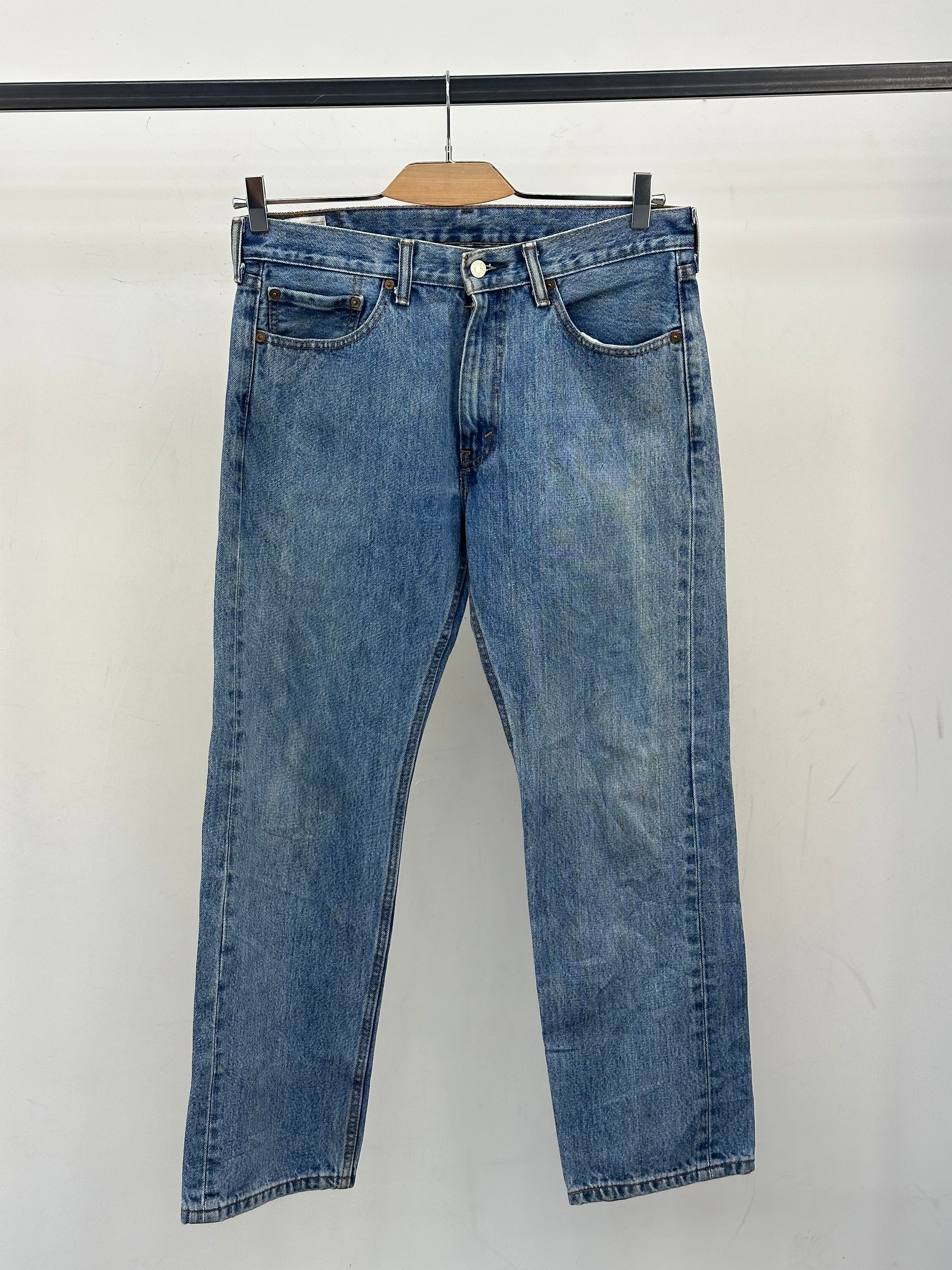LEVI'S 505 STRAIGHT FIT TAGLIA: 46 ITA = W32 L29