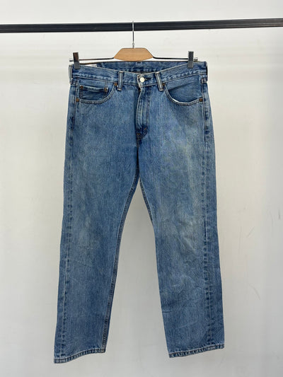 LEVI'S 505 STRAIGHT FIT TAGLIA: 46 ITA = W32 L29