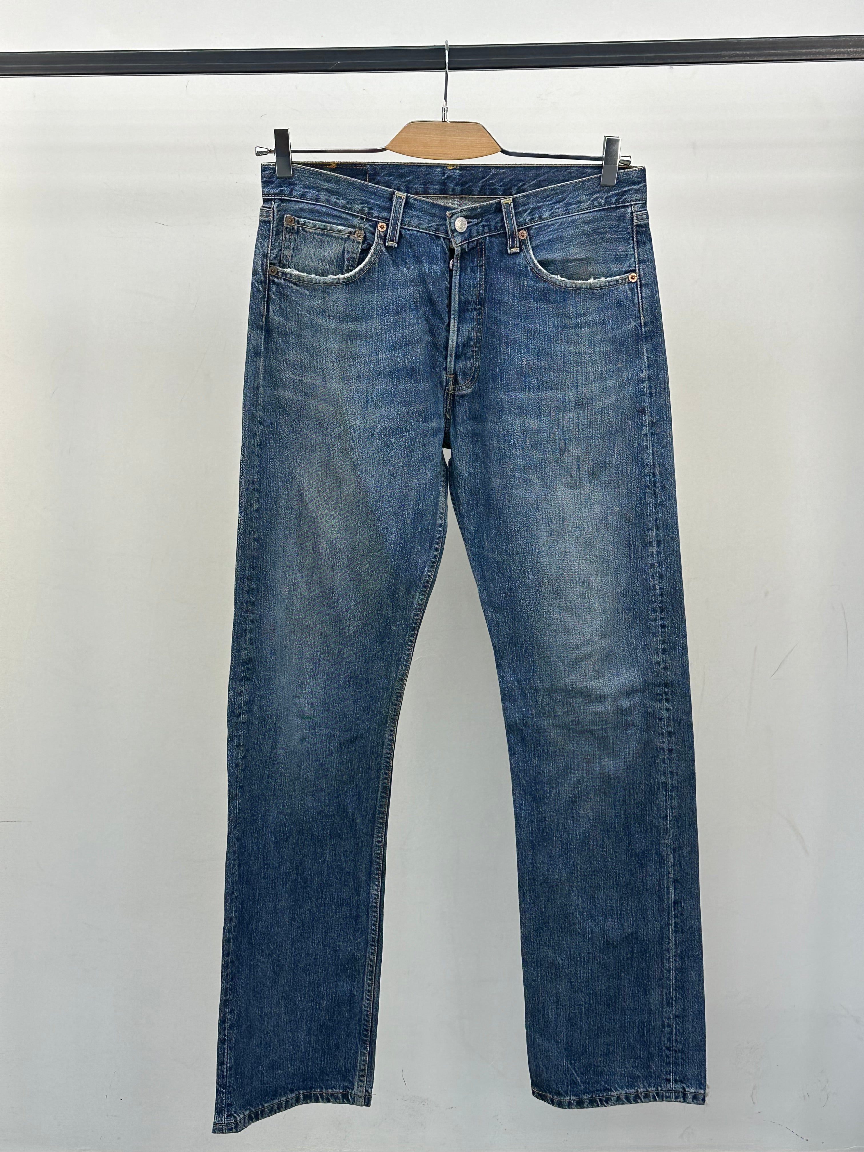 LEVI'S 501 REGULAR FIT TAGLIA: 45 ITA = W31 L34