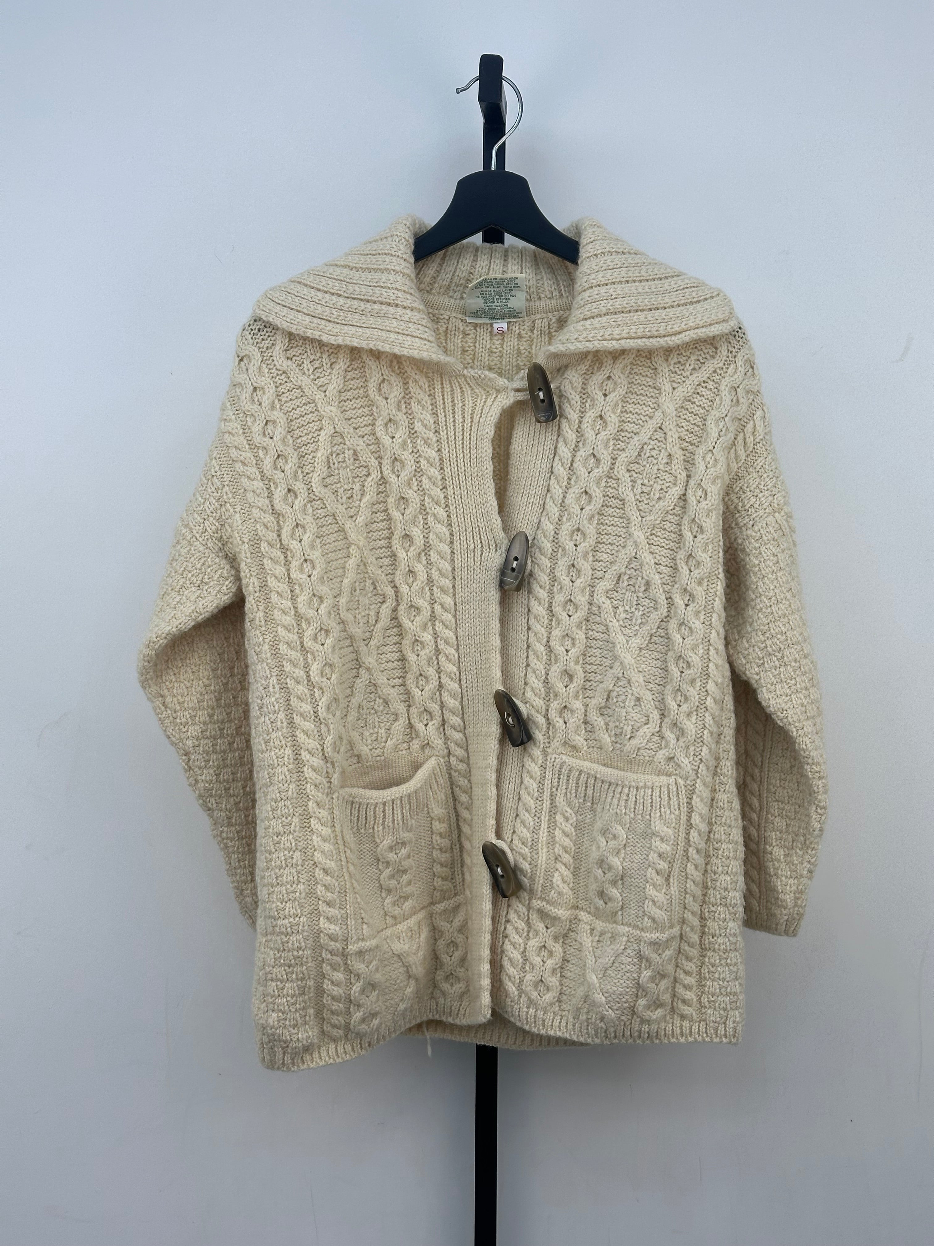 MAGLIONE FISHERMAN IRLANDESE TAGLIA: S