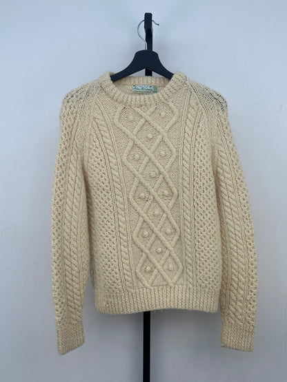 MAGLIONE FISHERMAN IRLANDESE TAGLIA: S