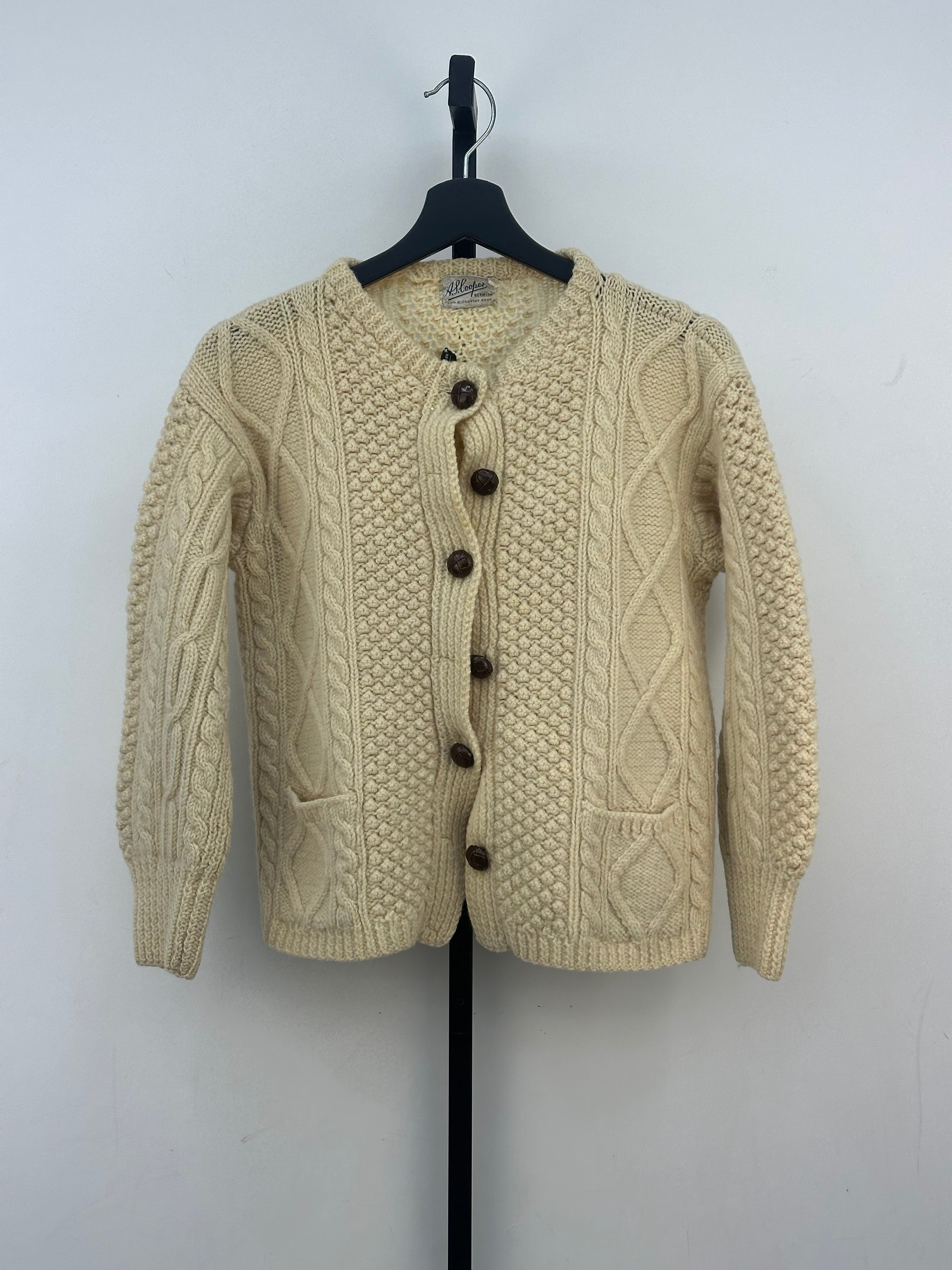 MAGLIONE FISHERMAN IRLANDESE TAGLIA: S