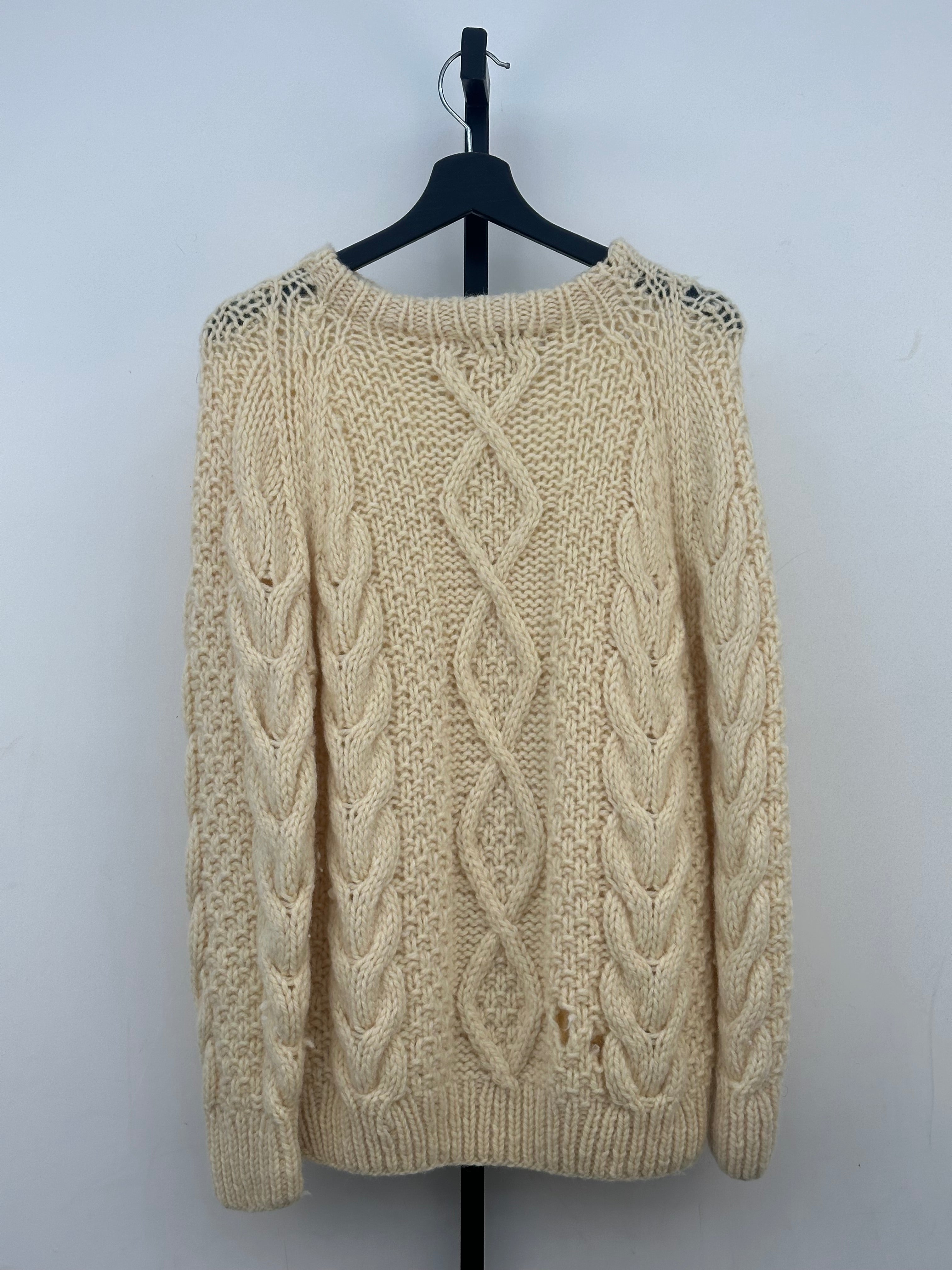 MAGLIONE FISHERMAN IRLANDESE TAGLIA: M