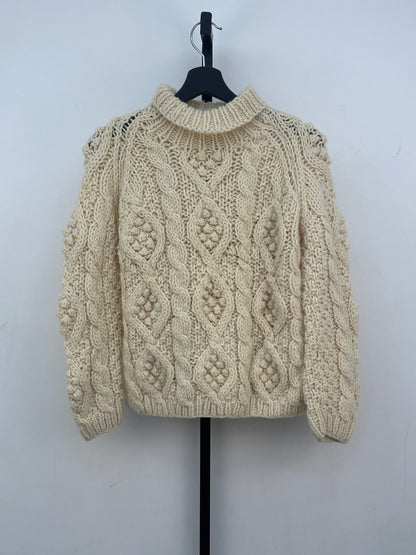 MAGLIONE FISHERMAN IRLANDESE TAGLIA: S