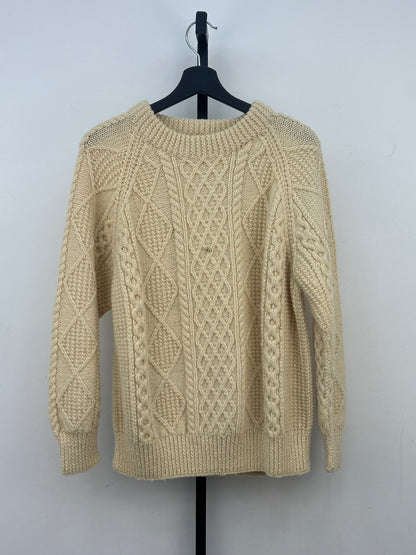 MAGLIONE FISHERMAN IRLANDESE TAGLIA: M