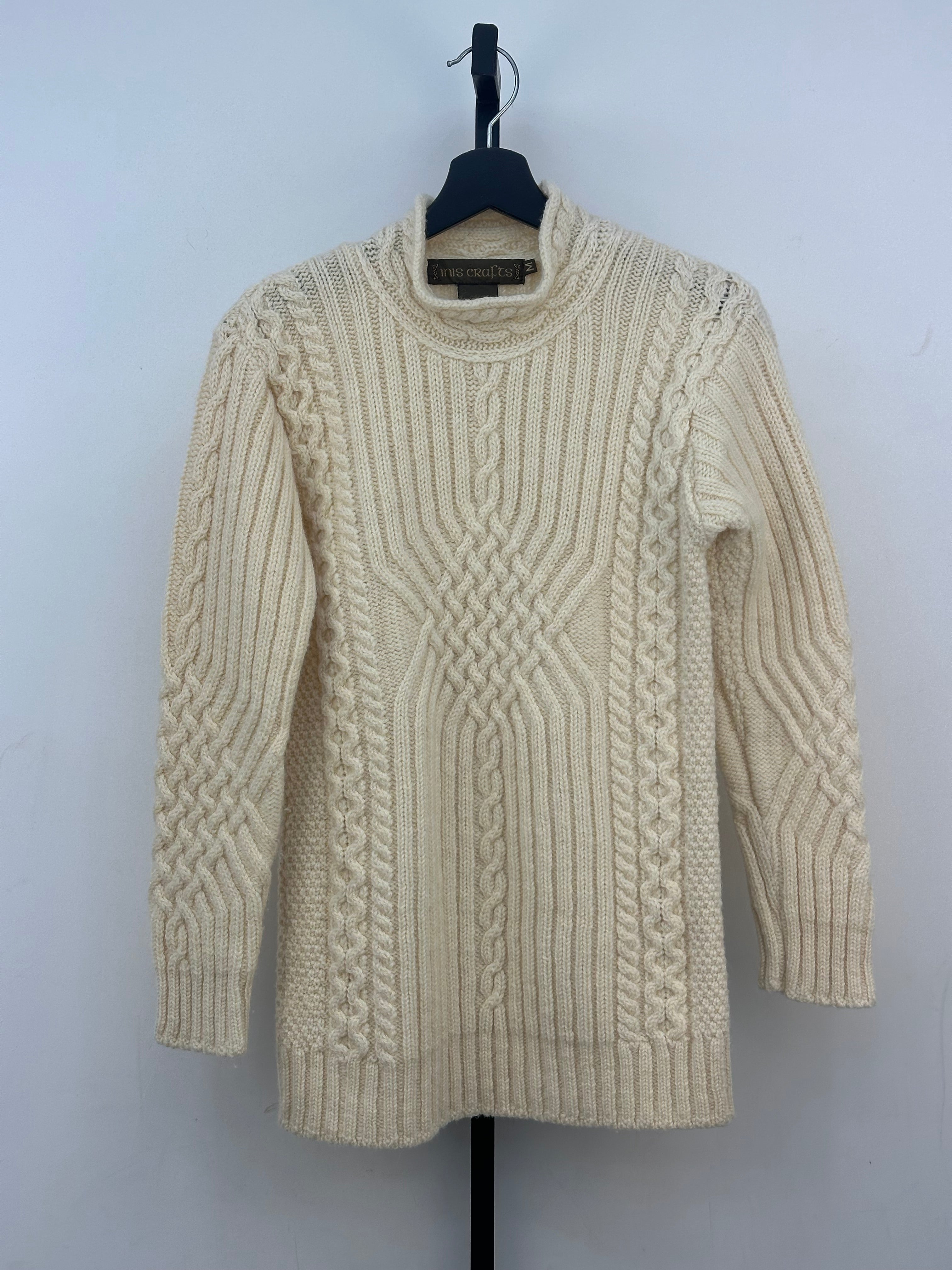 MAGLIONE FISHERMAN IRLANDESE TAGLIA: M