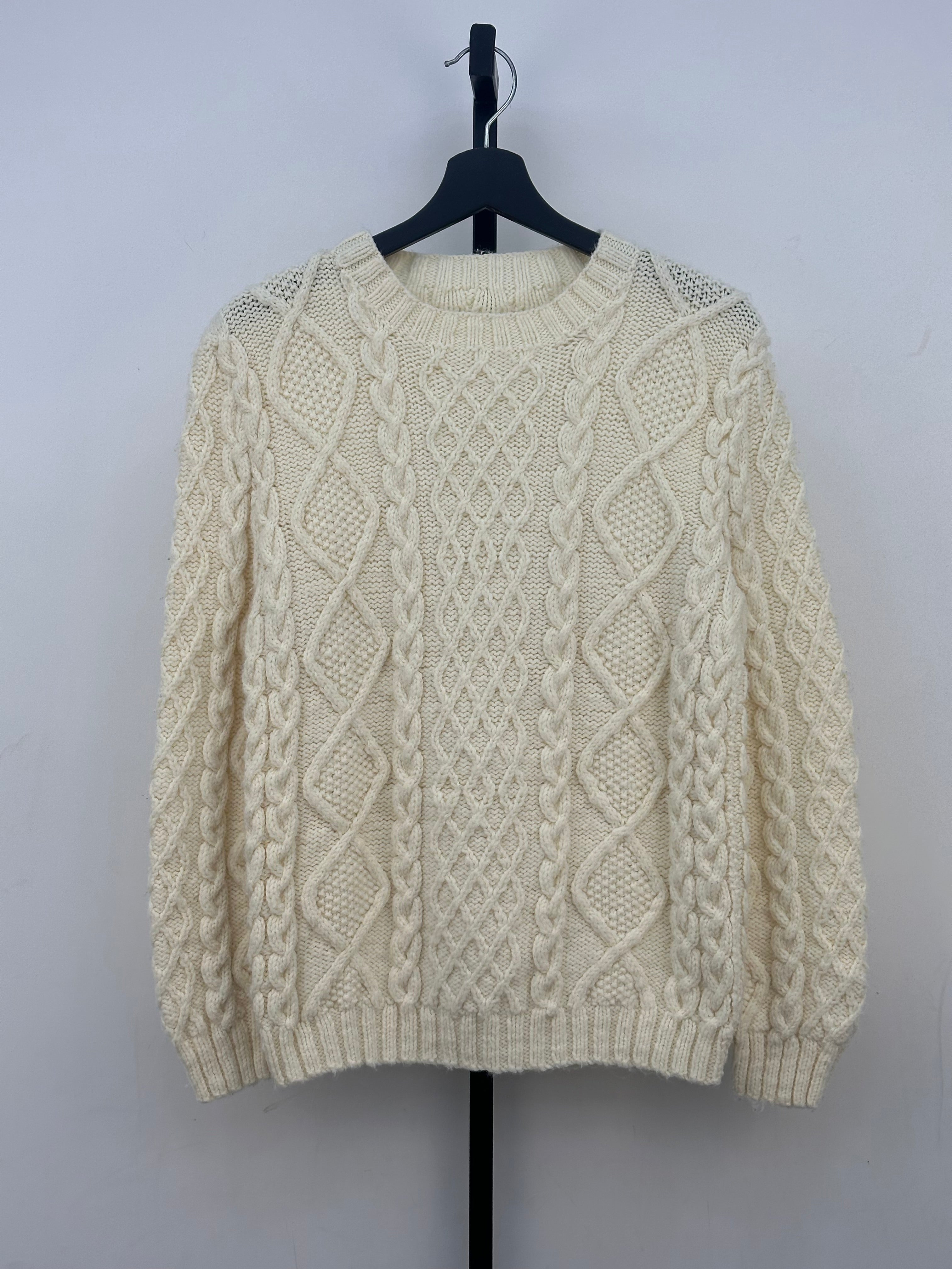 MAGLIONE FISHERMAN IRLANDESE TAGLIA: M