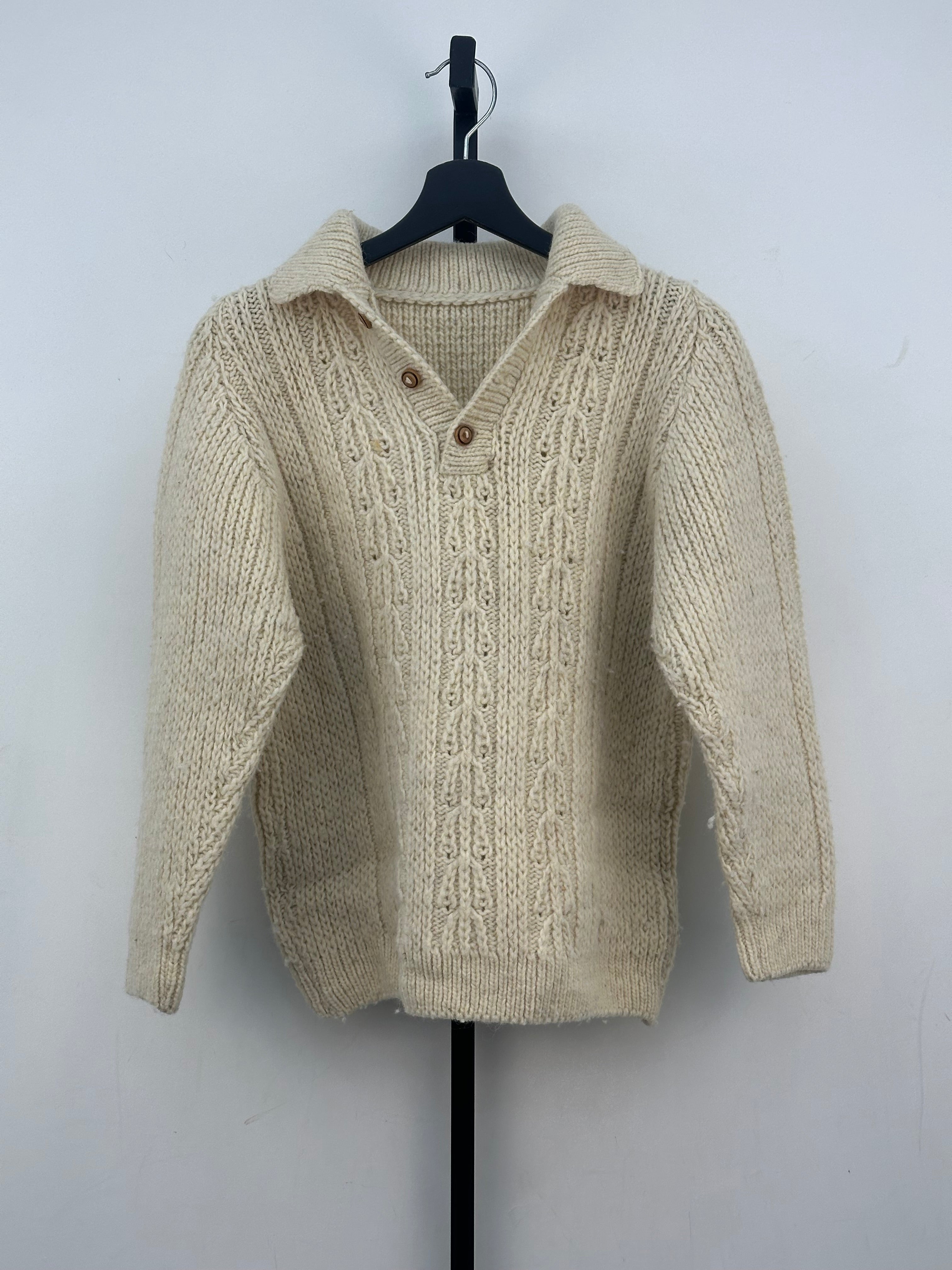 MAGLIONE FISHERMAN IRLANDESE TAGLIA: M