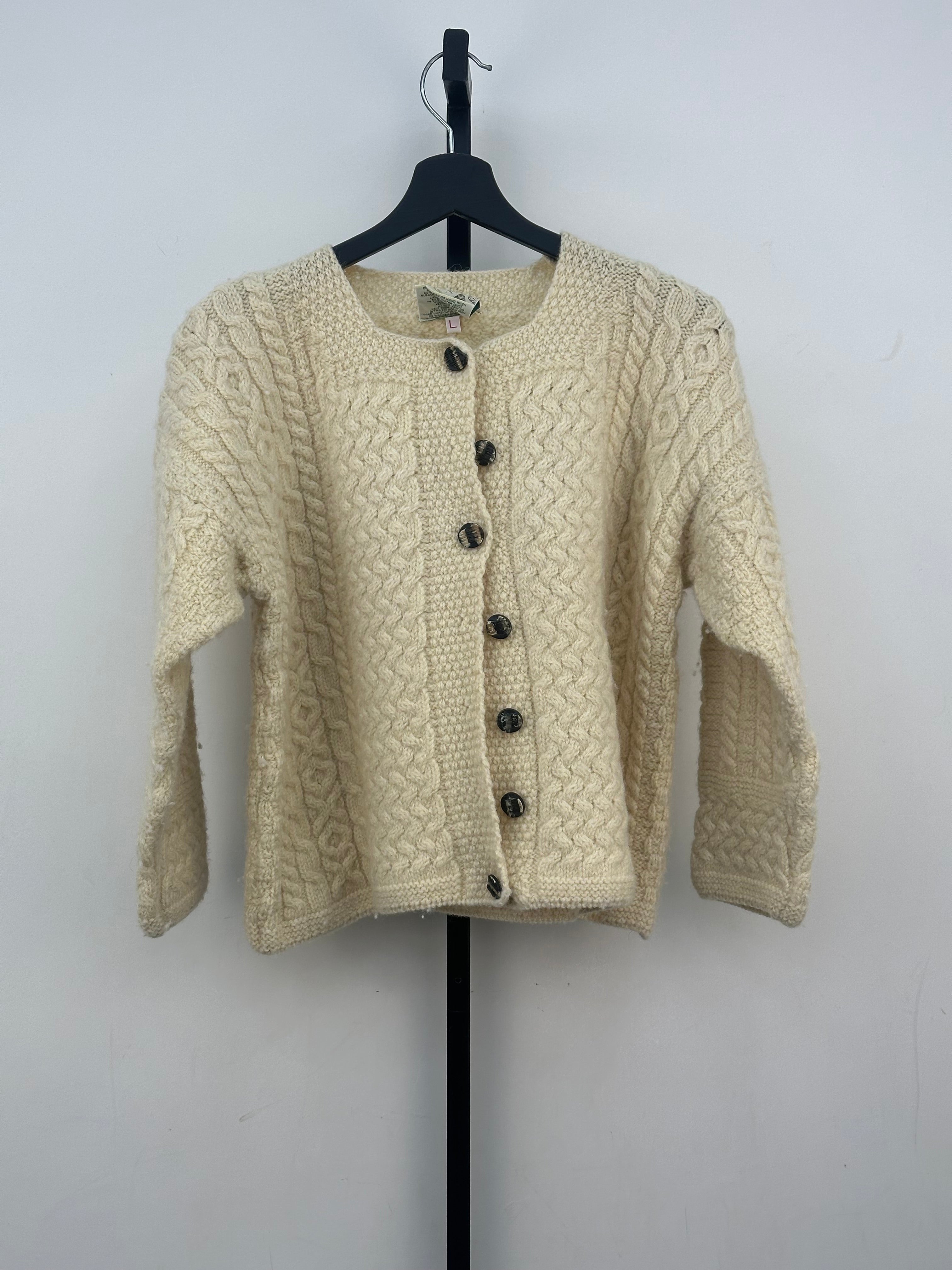 MAGLIONE FISHERMAN IRLANDESE TAGLIA: L