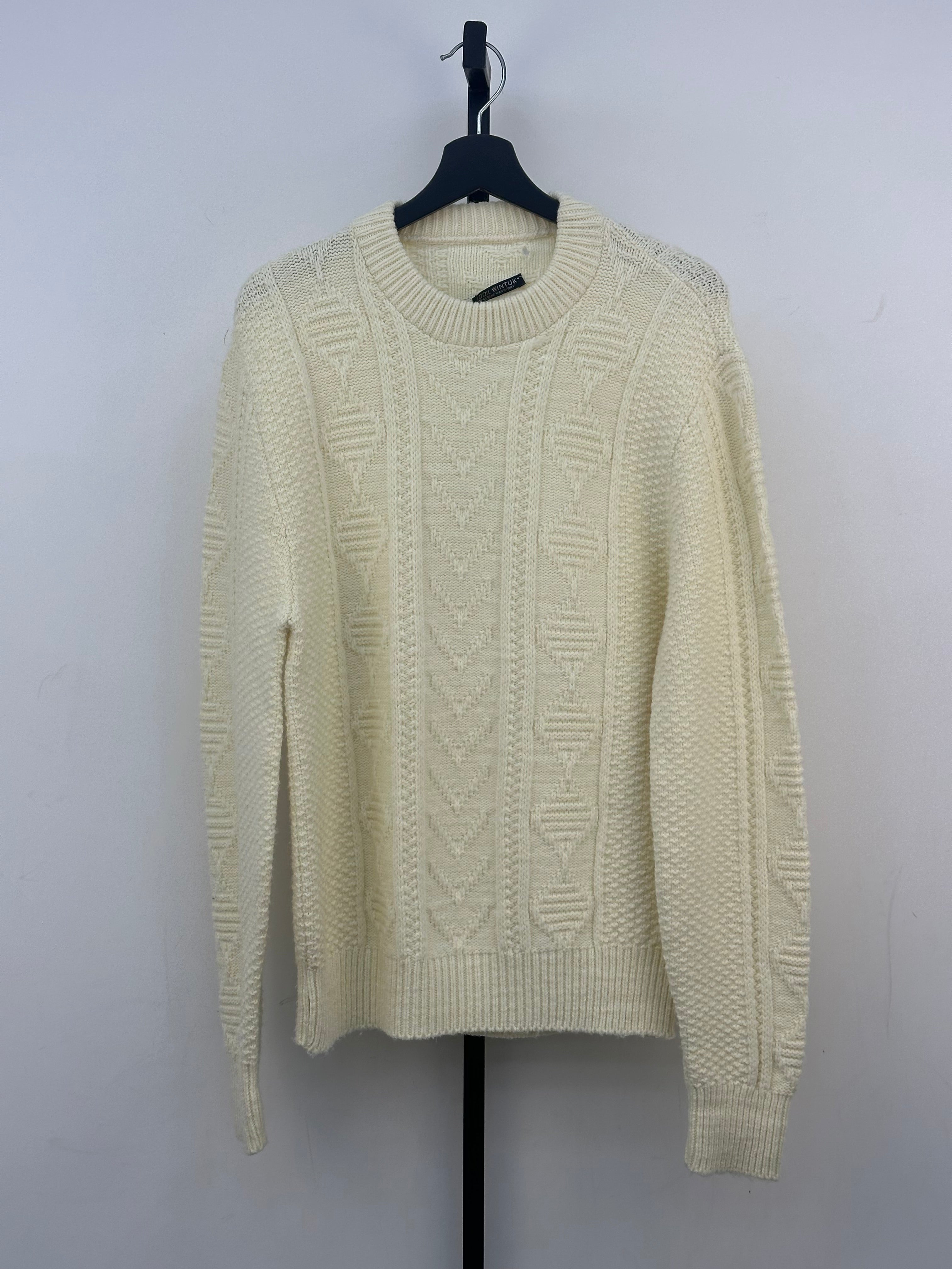 MAGLIONE FISHERMAN IRLANDESE TAGLIA: XL