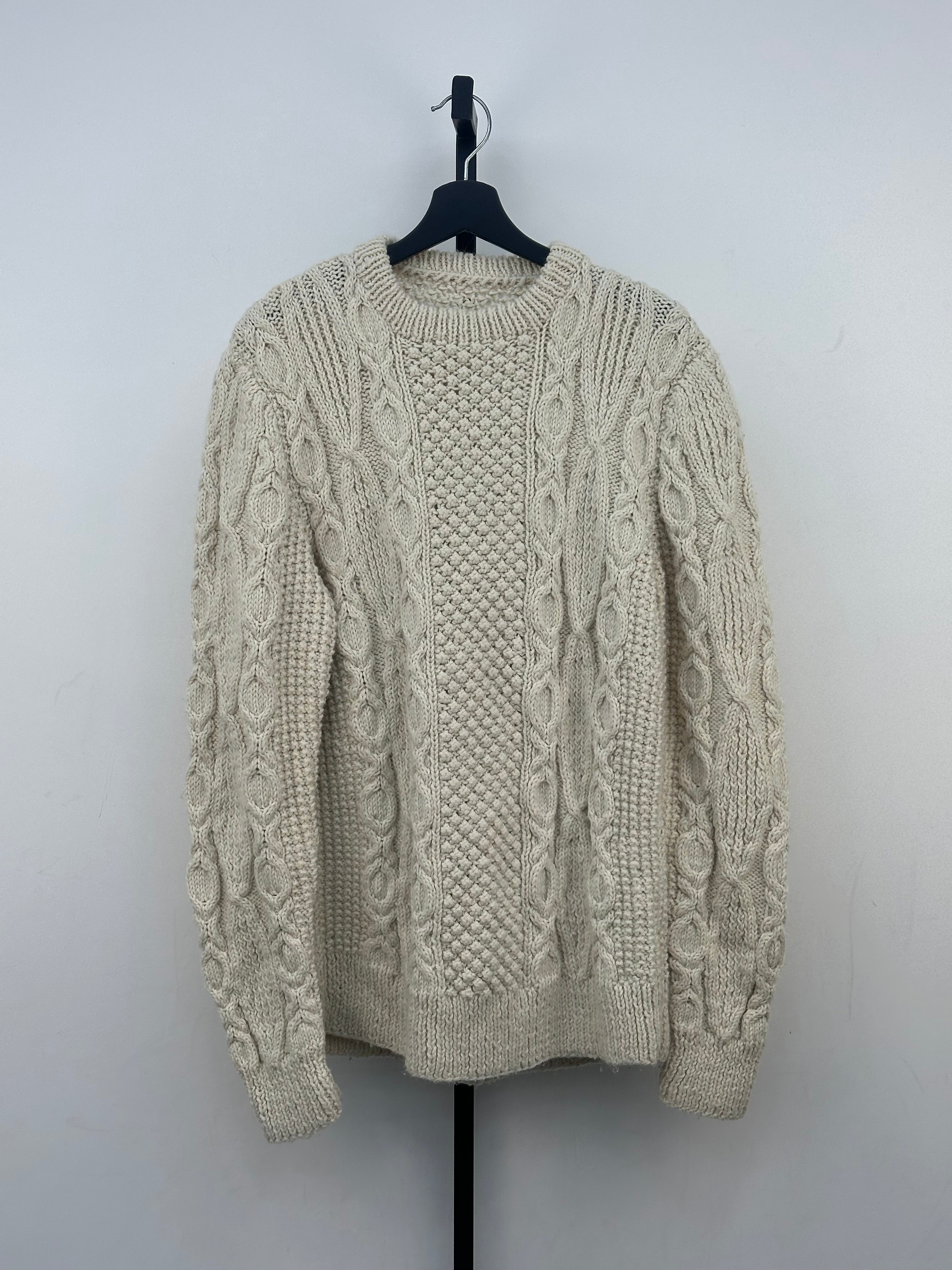 MAGLIONE FISHERMAN IRLANDESE TAGLIA: XL