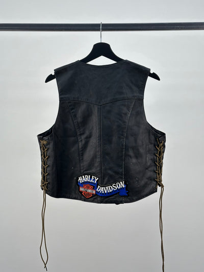 GILET VERA PELLE TAGLIA: M