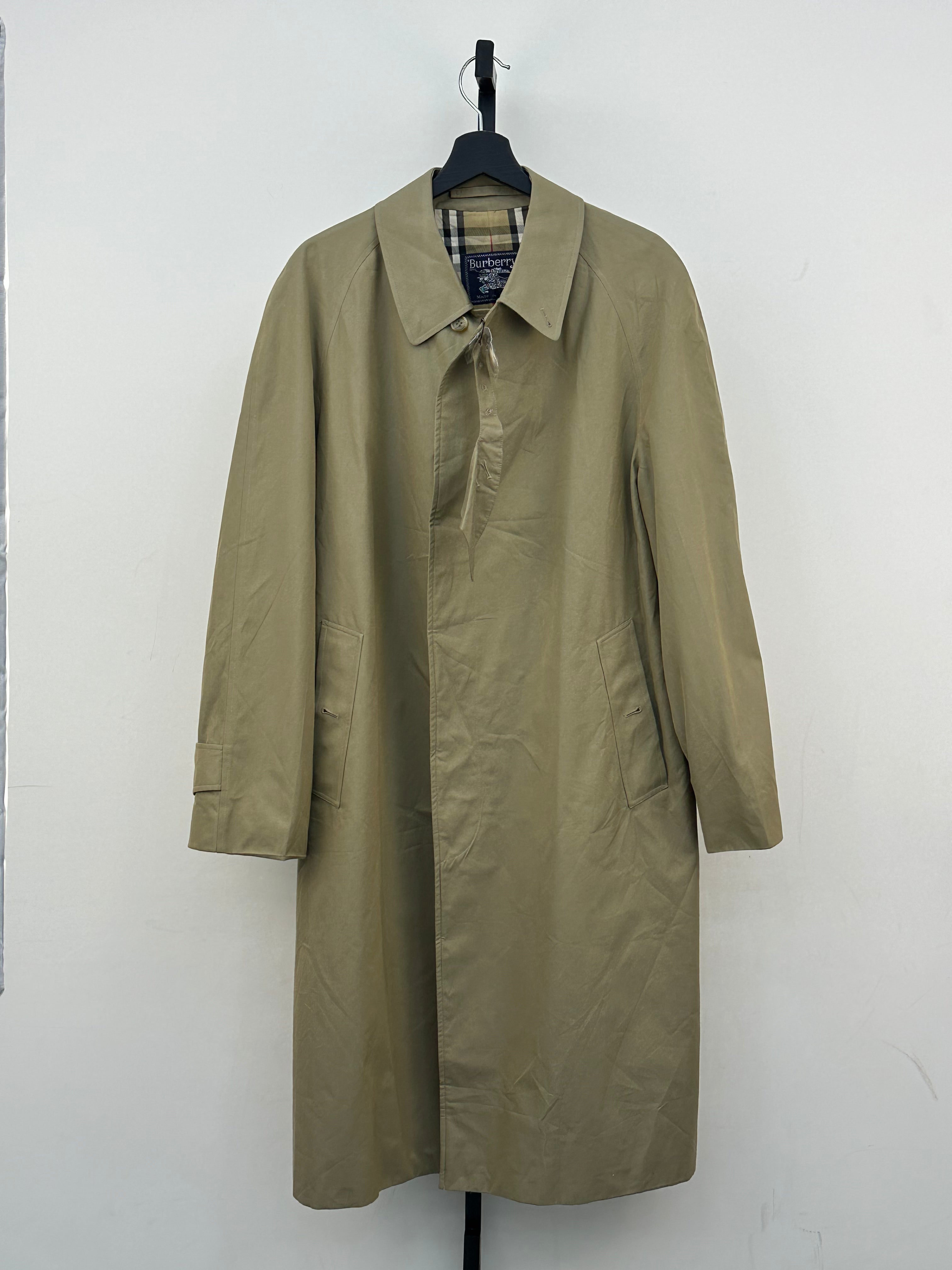 BURBERRYS TRENCH  UOMO TAGLIA: 52
