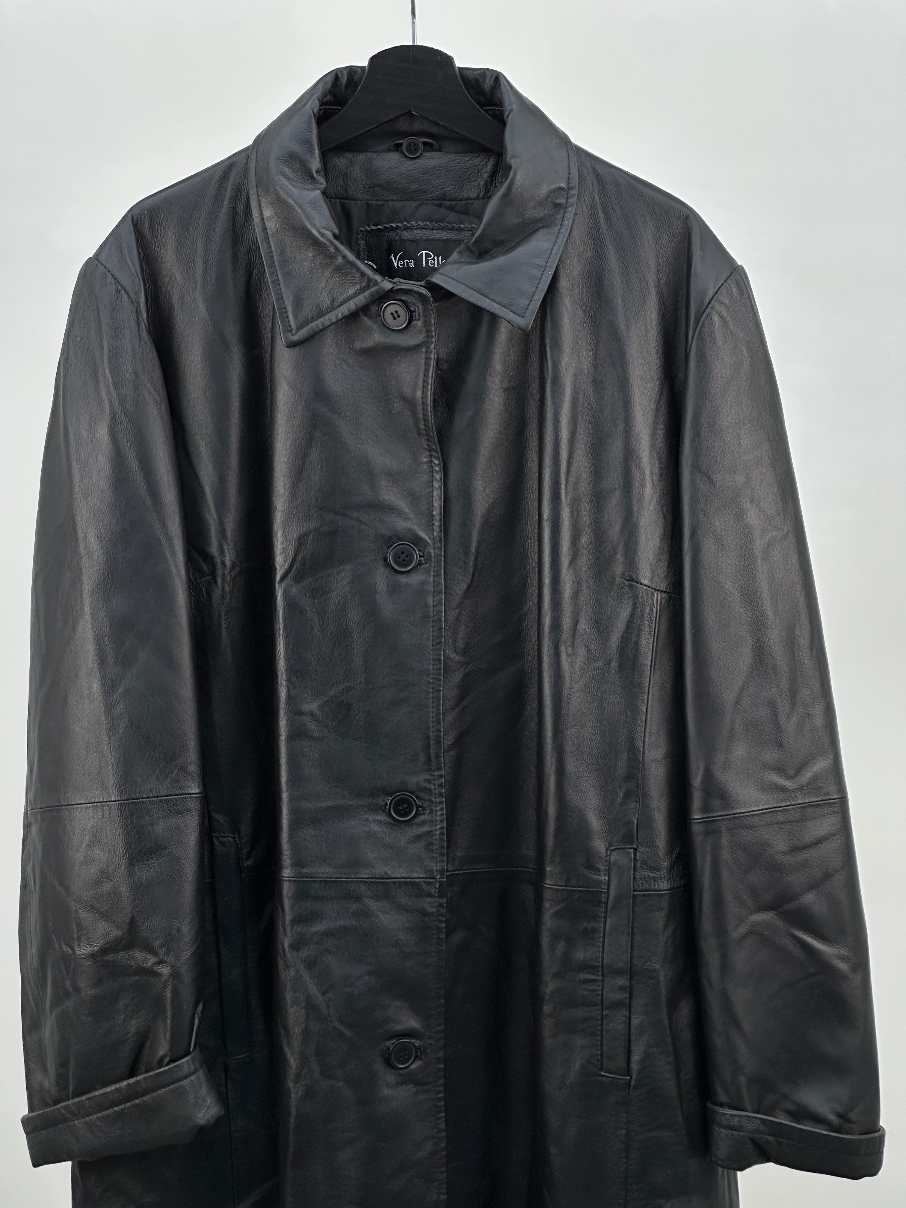 GENUINE LEATHER JACKET SIZE: XXL