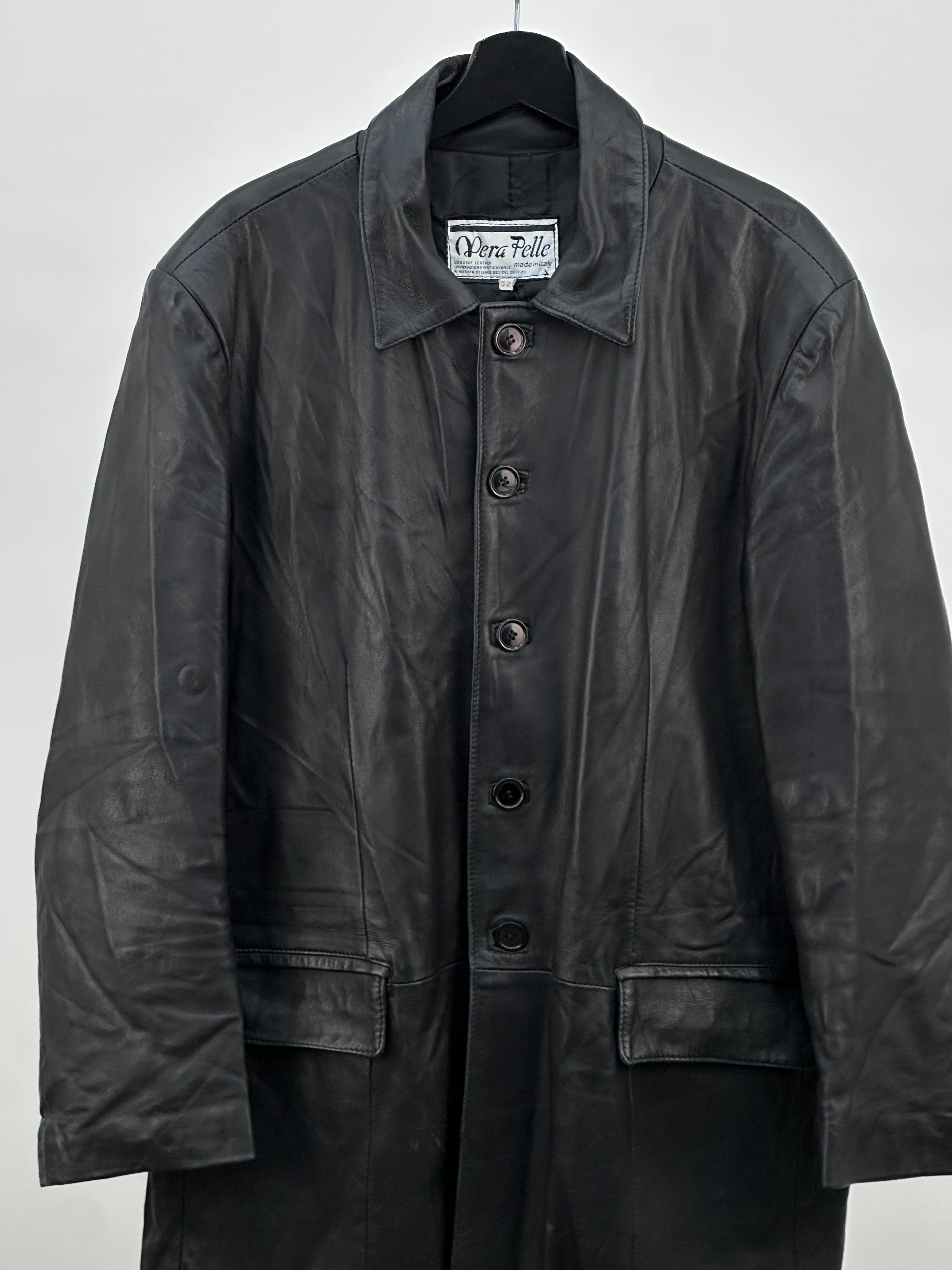 GENUINE LEATHER JACKET SIZE: XXL