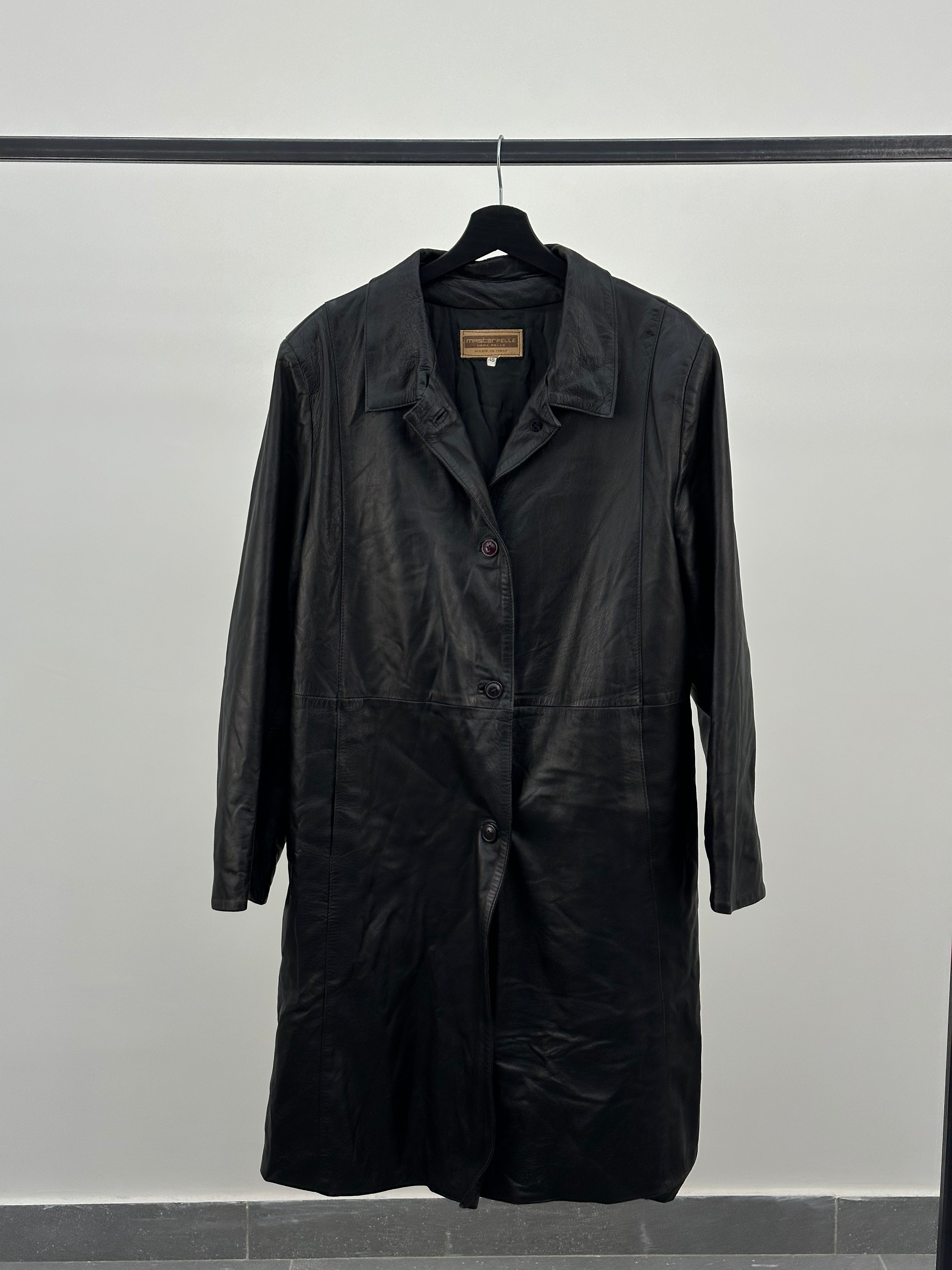 GENUINE LEATHER JACKET SIZE: L
