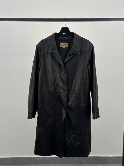 GENUINE LEATHER JACKET SIZE: L