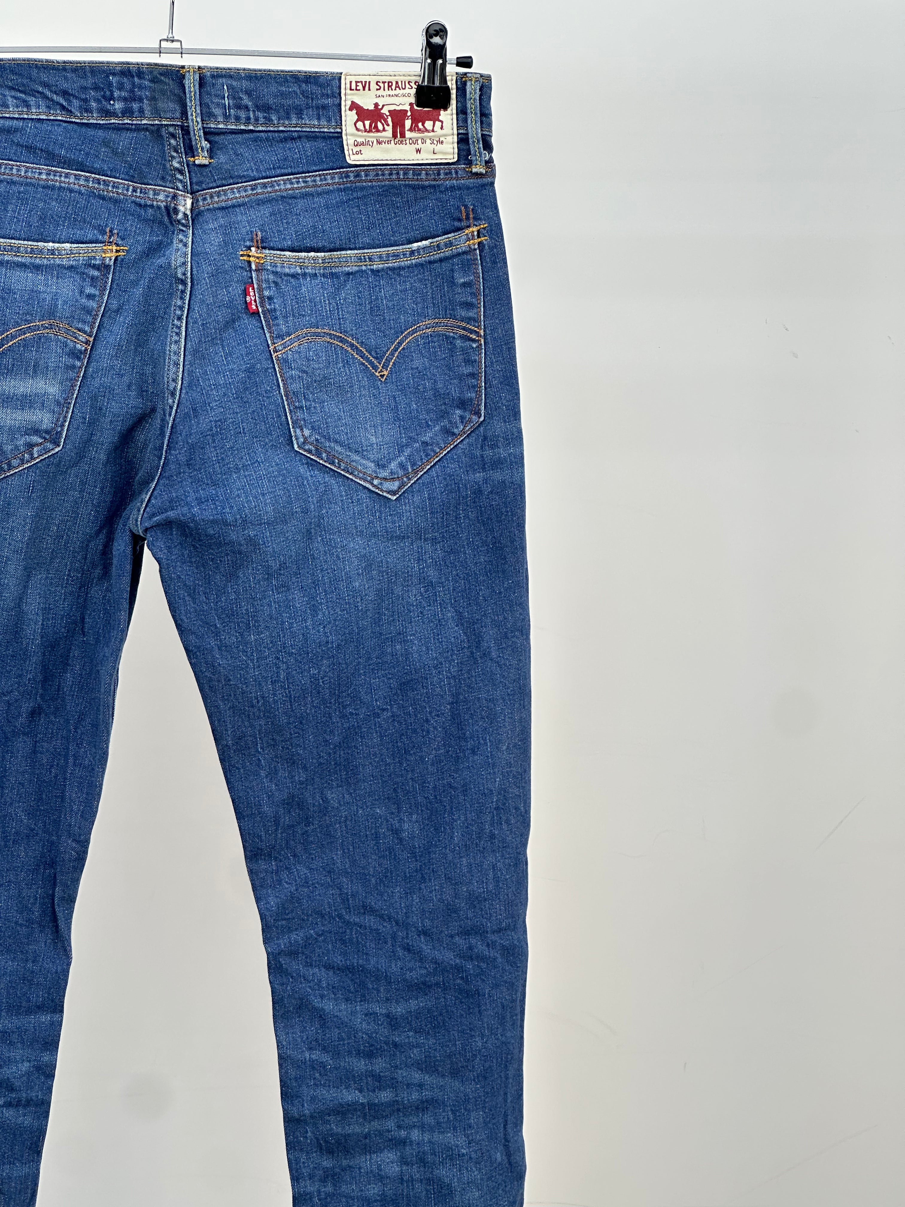LEVI'S 519 SLIM TAGLIA : 46 ITA = W32 L32