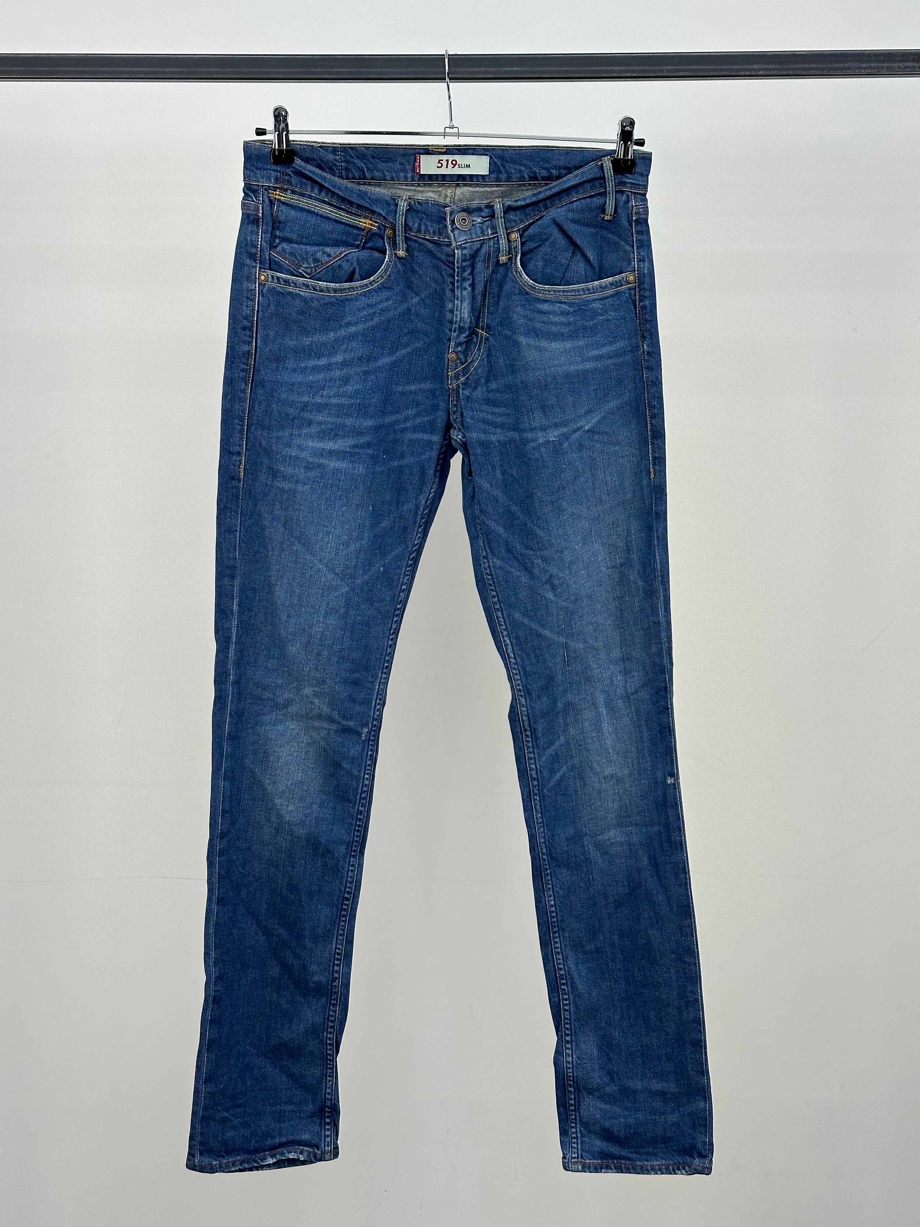 LEVI'S 519 SLIM TAGLIA : 46 ITA = W32 L32
