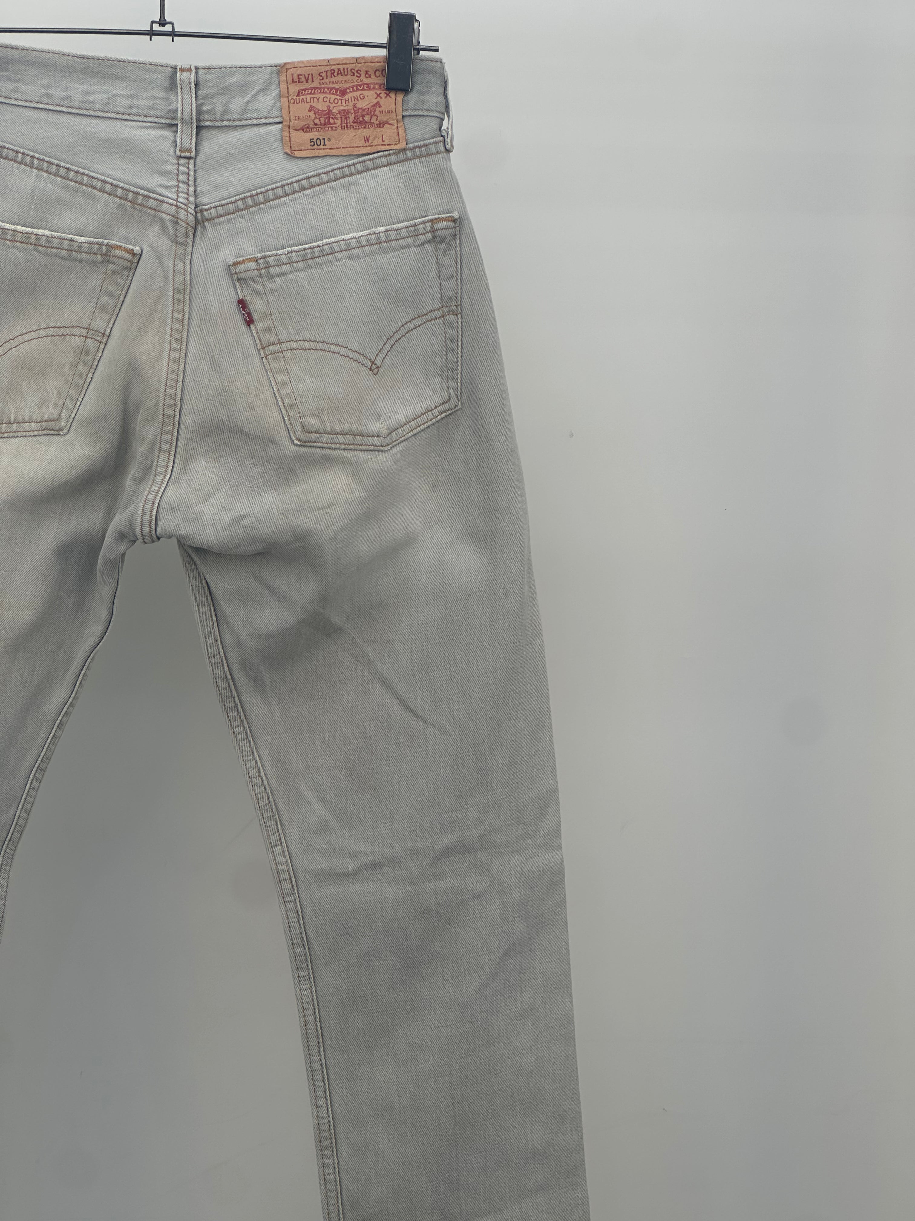 LEVI'S 501 TAGLIA: 41 ITA = W27 L32