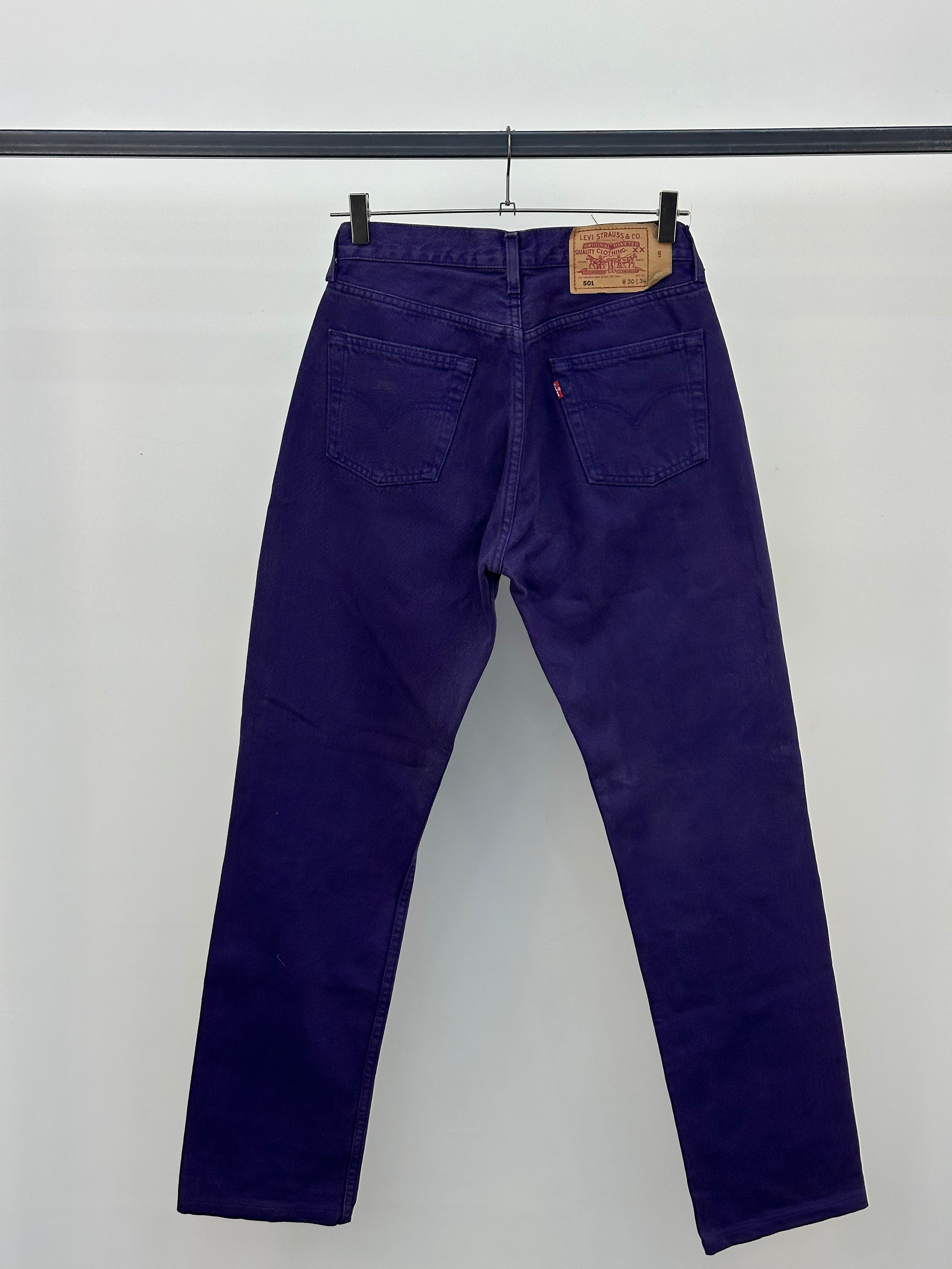 LEVI'S 501 TAGLIA: 44 ITA = W30 L34