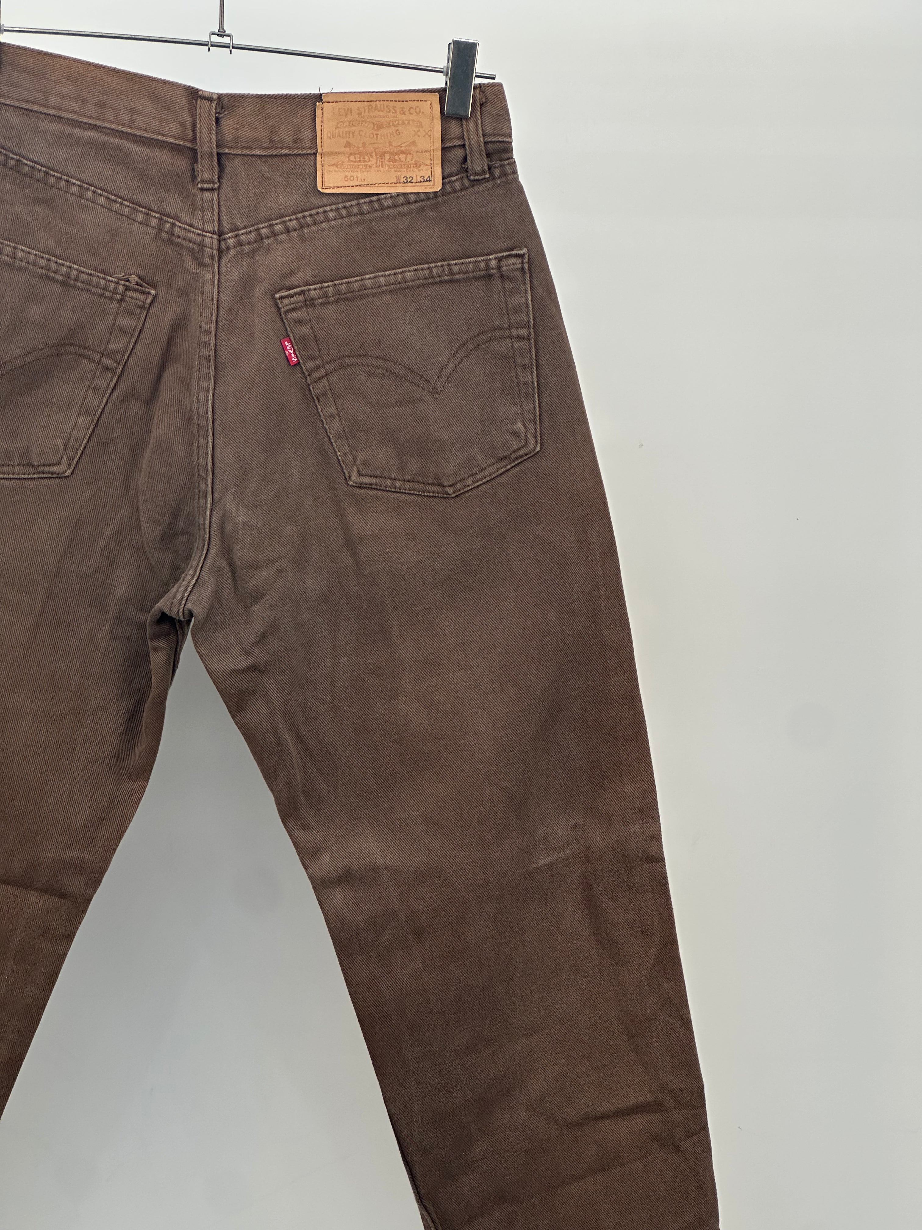 LEVI'S 501 TAGLIA: 46 ITA = W32 L34