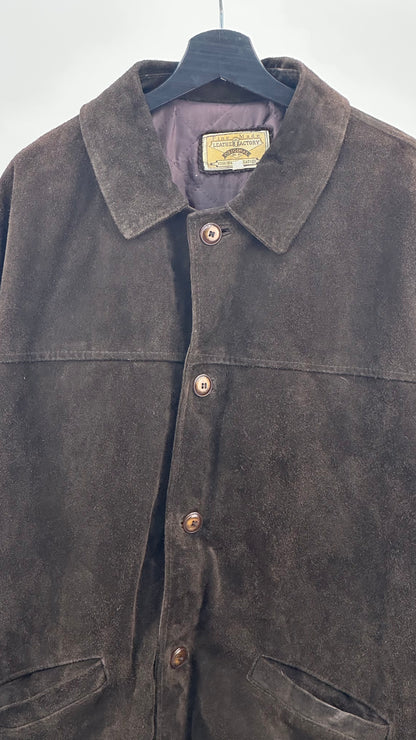 LEATHER COAT
