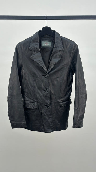 GIACCA IN PELLE SAGOMATA DONNA TAGLIA: 38