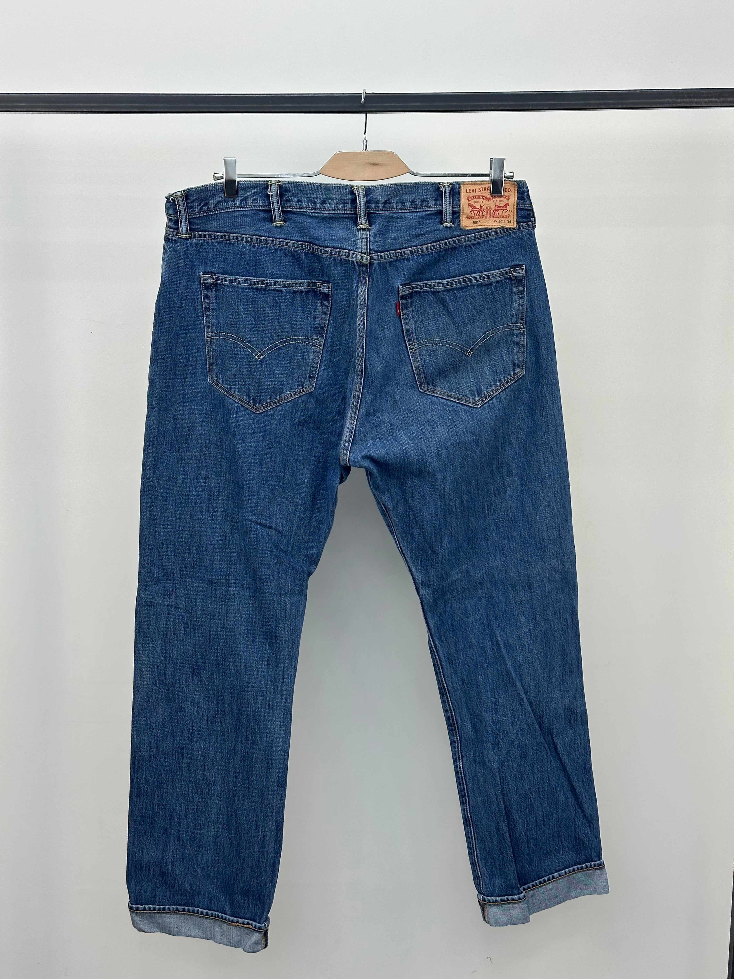 LEVI'S 501 TAGLIA: 54 ITA = W40 L34