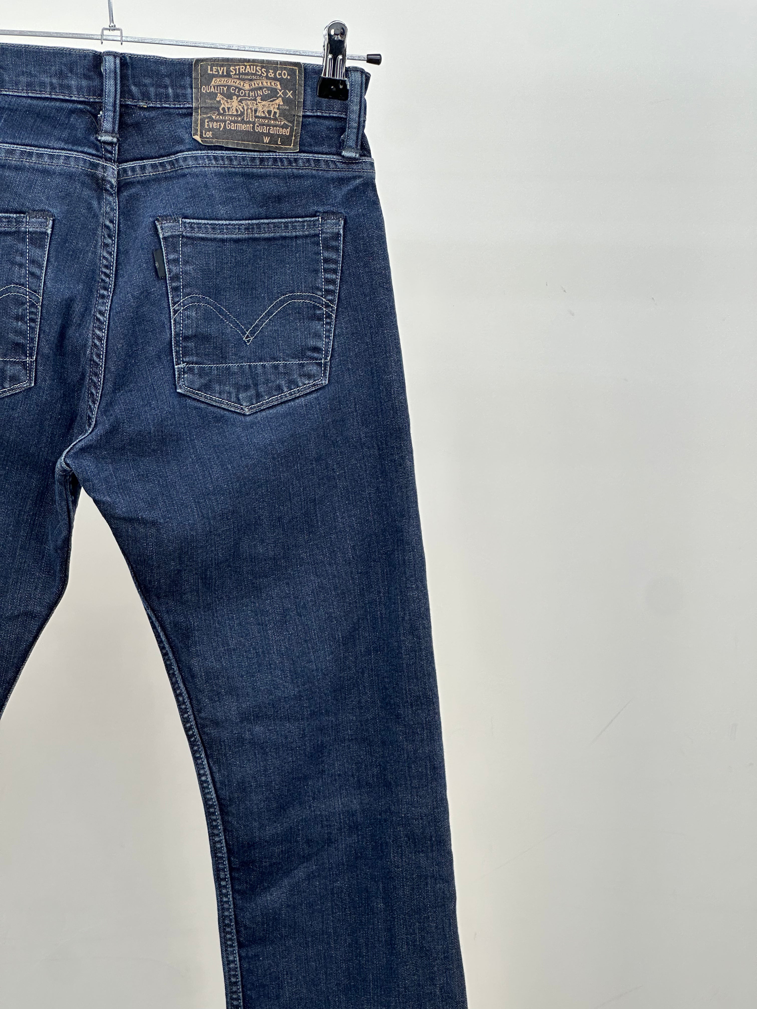 LEVI'S BOOTCUT BLACK TAB TAGLIA : 43 ITA = W29 L34