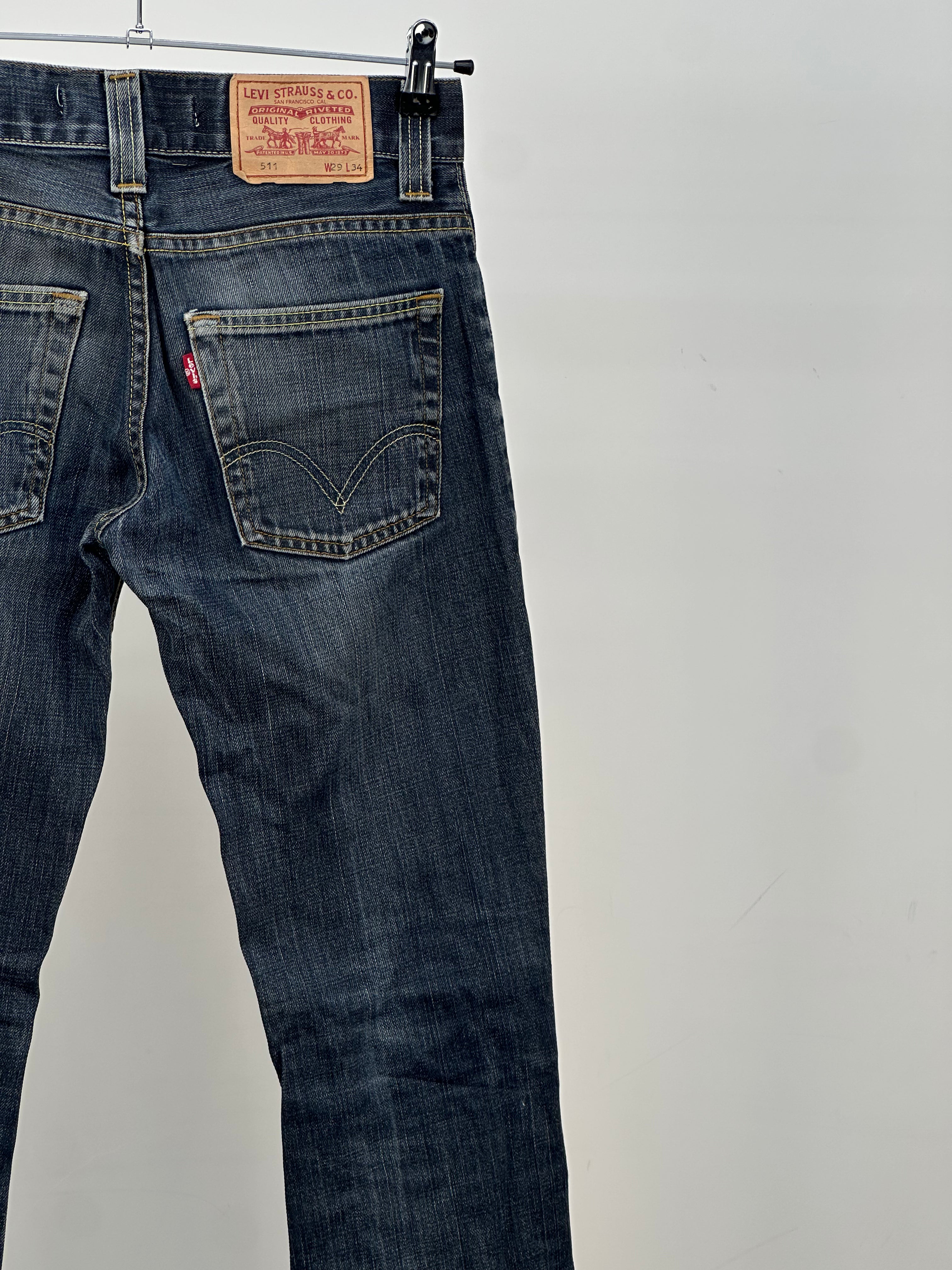 LEVI'S 511 SLIM TAGLIA : 43 ITA = W29 L34