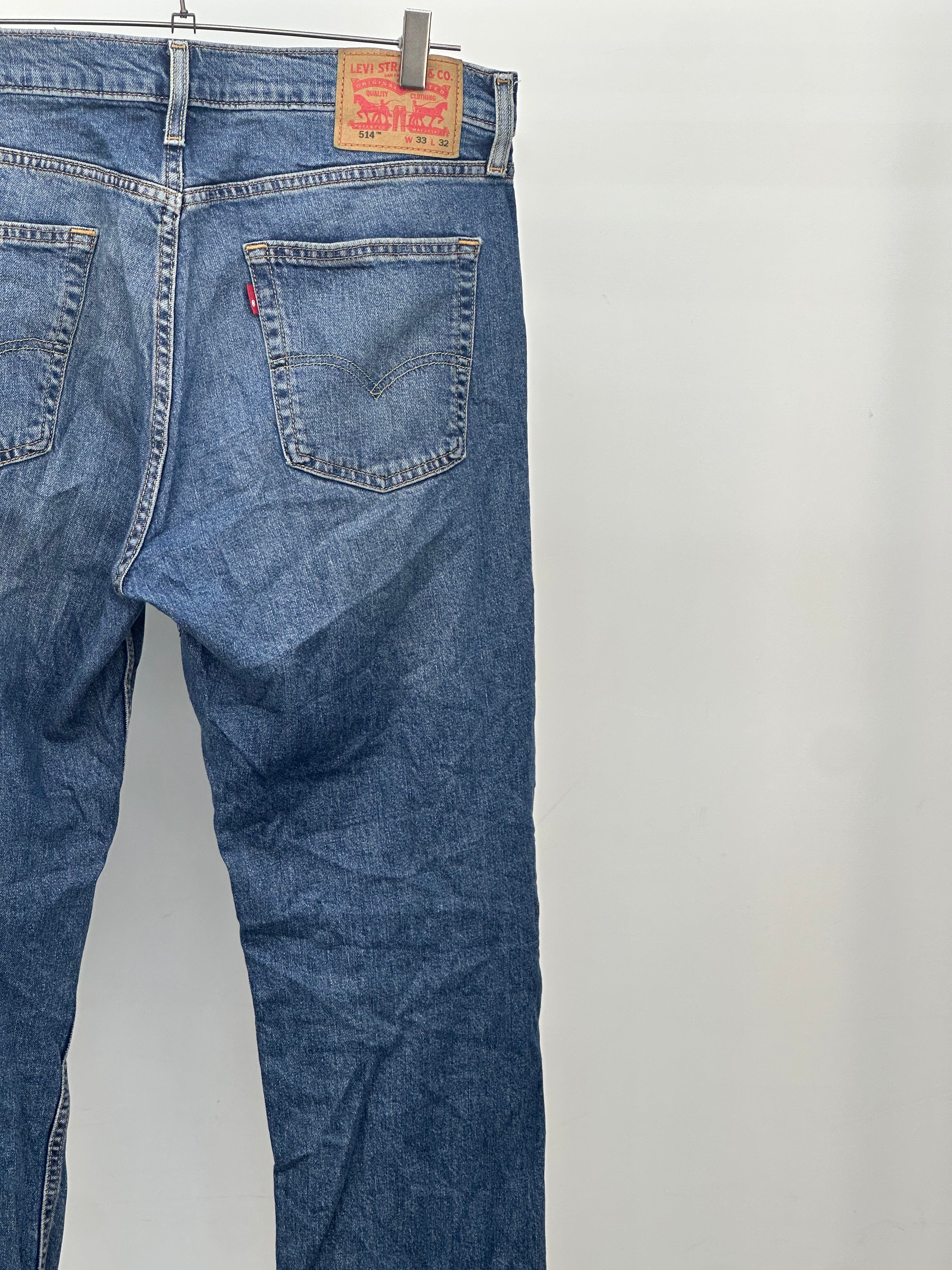 LEVI'S 514 SLIM FIT TAGLIA: 47 ITA = W33 L32