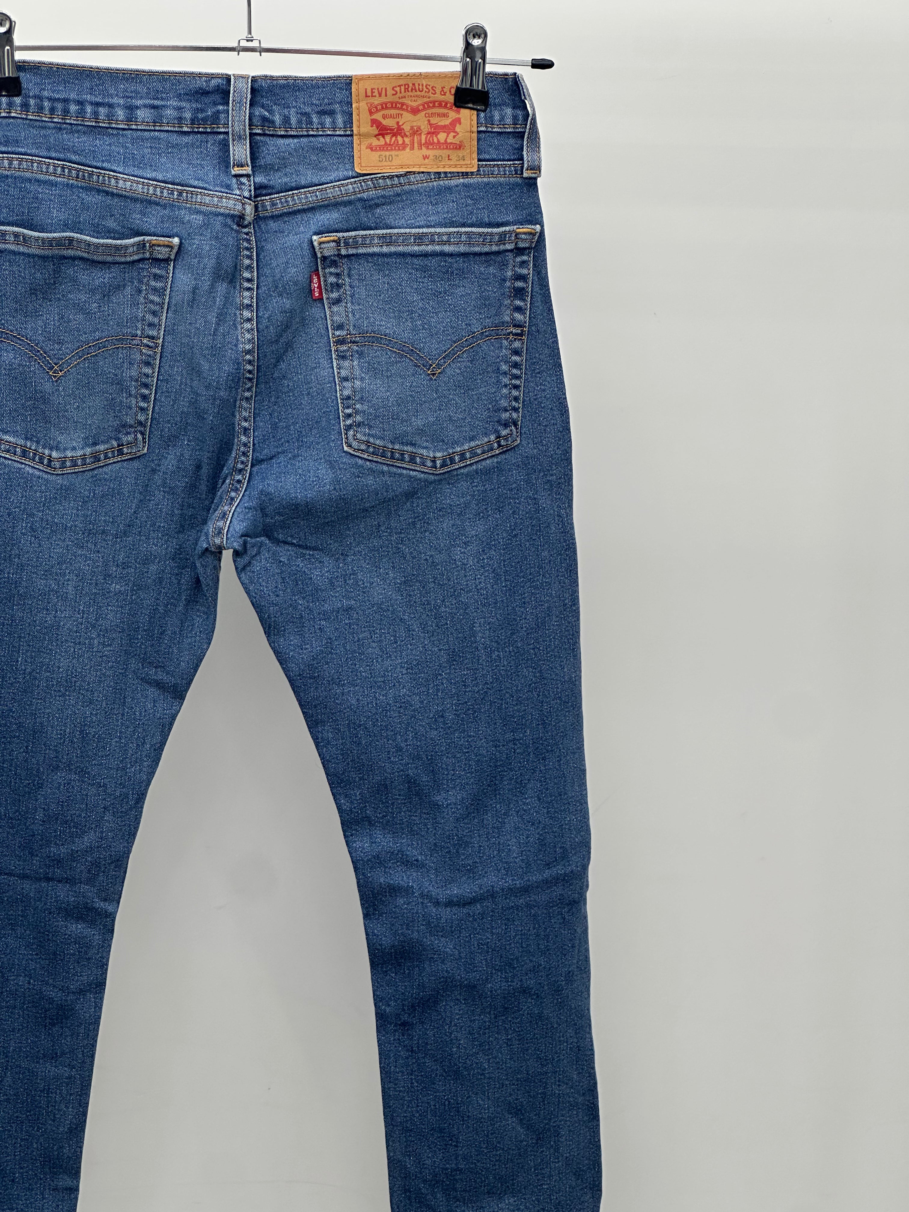 LEVI'S 510 SLIM FIT TAGLIA: 44 ITA = W30 L34