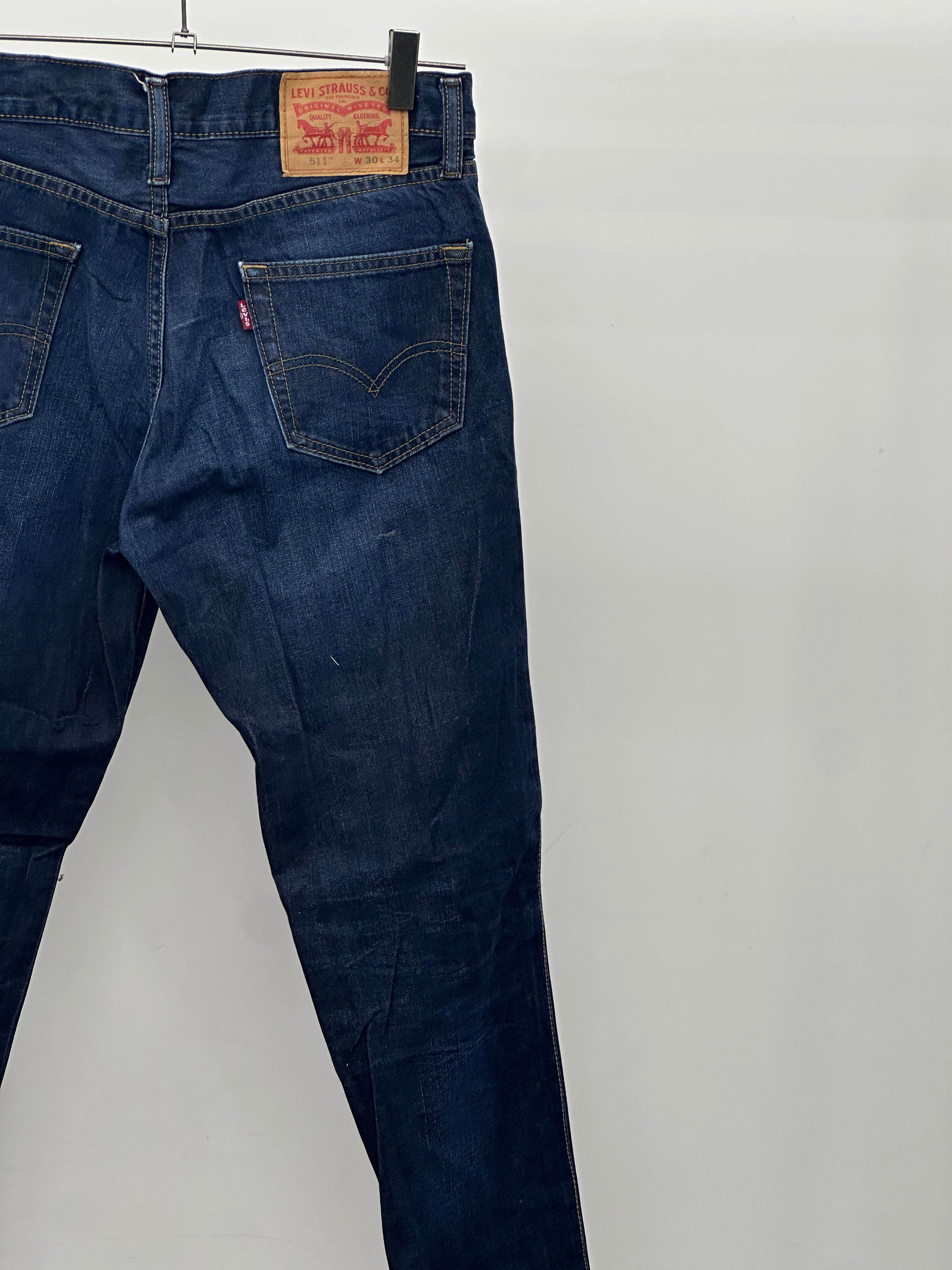 LEVI'S 511 SLIM FIT TAGLIA: 44 ITA = W30 L34