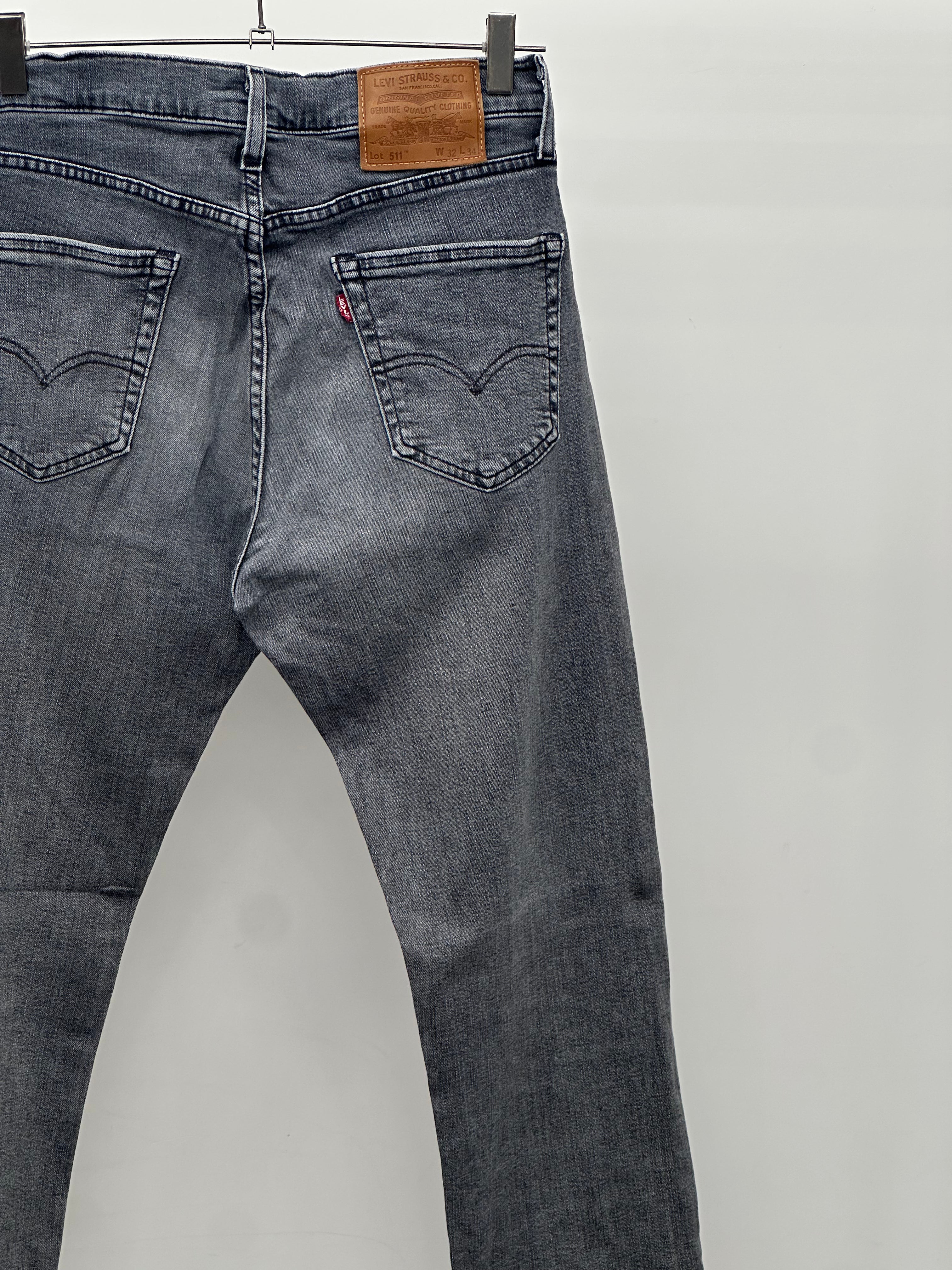 LEVI'S 511 SLIM FIT TAGLIA: 46 ITA = W32 L34
